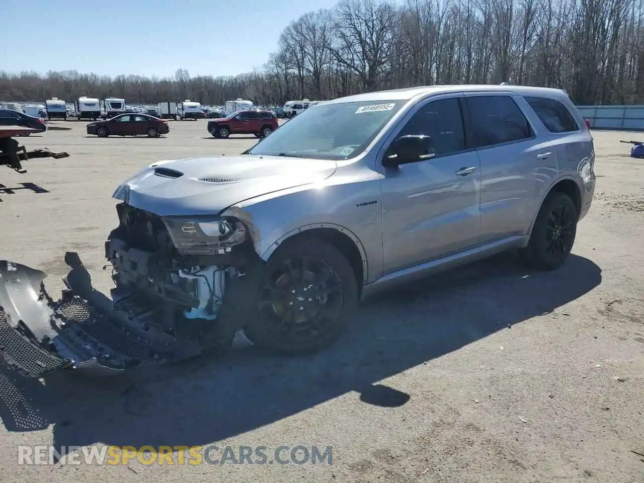 1 Photograph of a damaged car 1C4SDJCT6LC131722 DODGE DURANGO 2020
