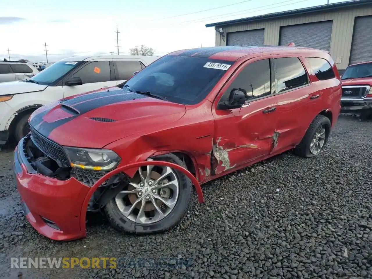 1 Photograph of a damaged car 1C4SDJCT7LC229304 DODGE DURANGO 2020