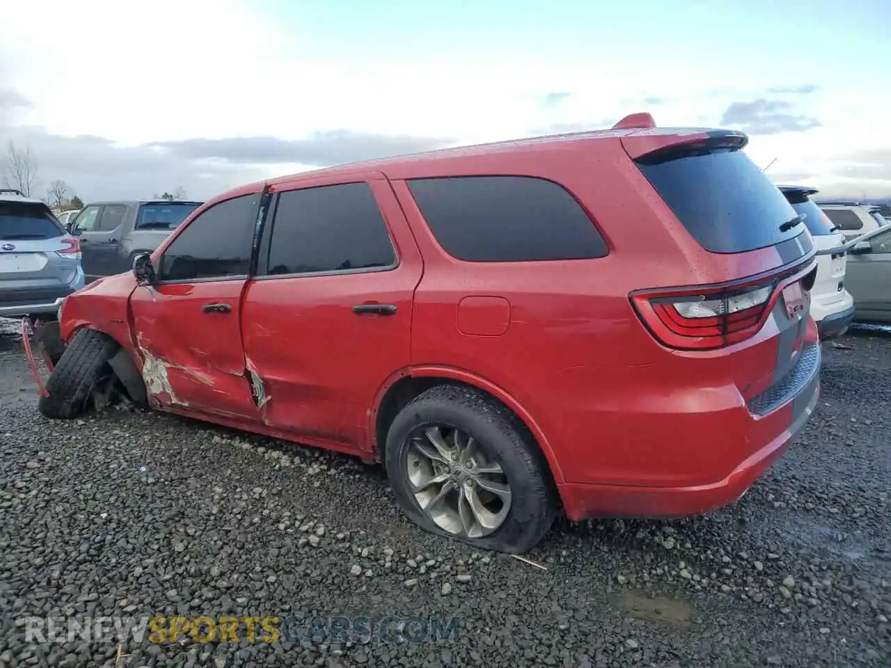 2 Photograph of a damaged car 1C4SDJCT7LC229304 DODGE DURANGO 2020