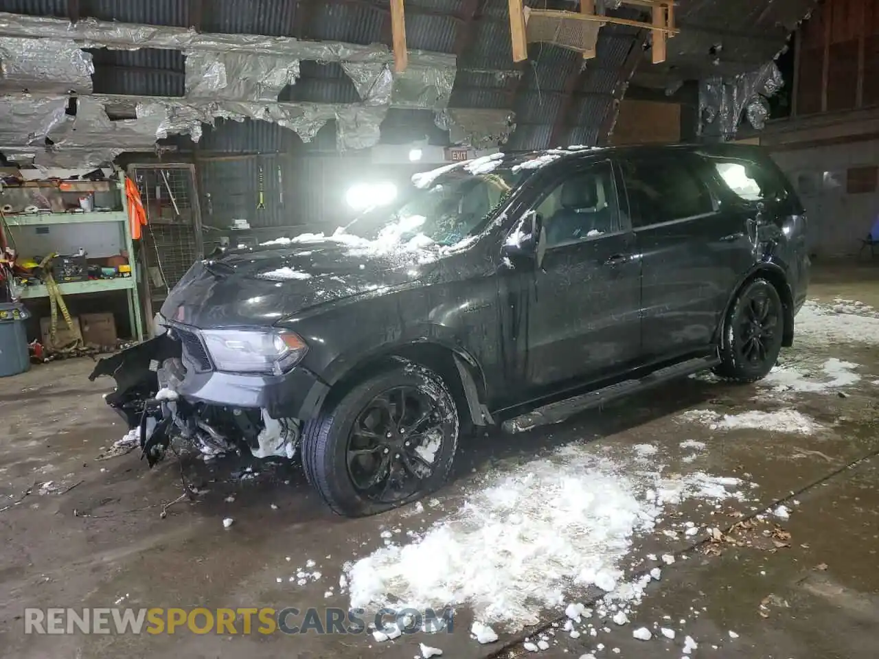 1 Photograph of a damaged car 1C4SDJCT9LC131813 DODGE DURANGO 2020