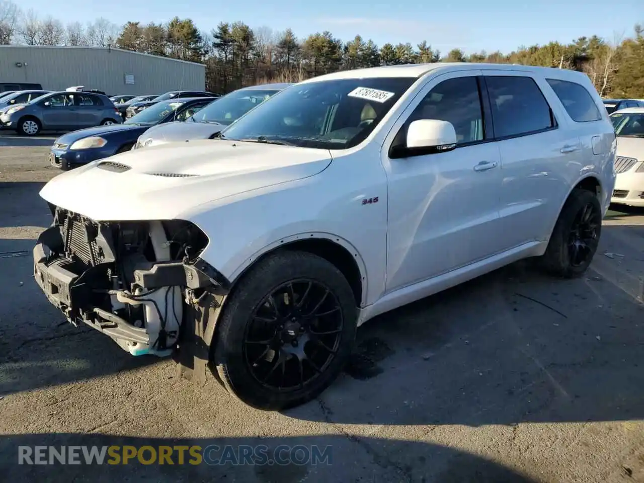 1 Photograph of a damaged car 1C4SDJCTXLC329980 DODGE DURANGO 2020