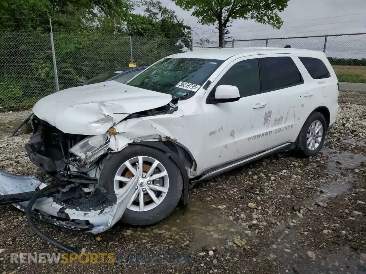 1 fotografías del automóvil dañado 1C4SDJFT4LC381827 DODGE DURANGO 2020