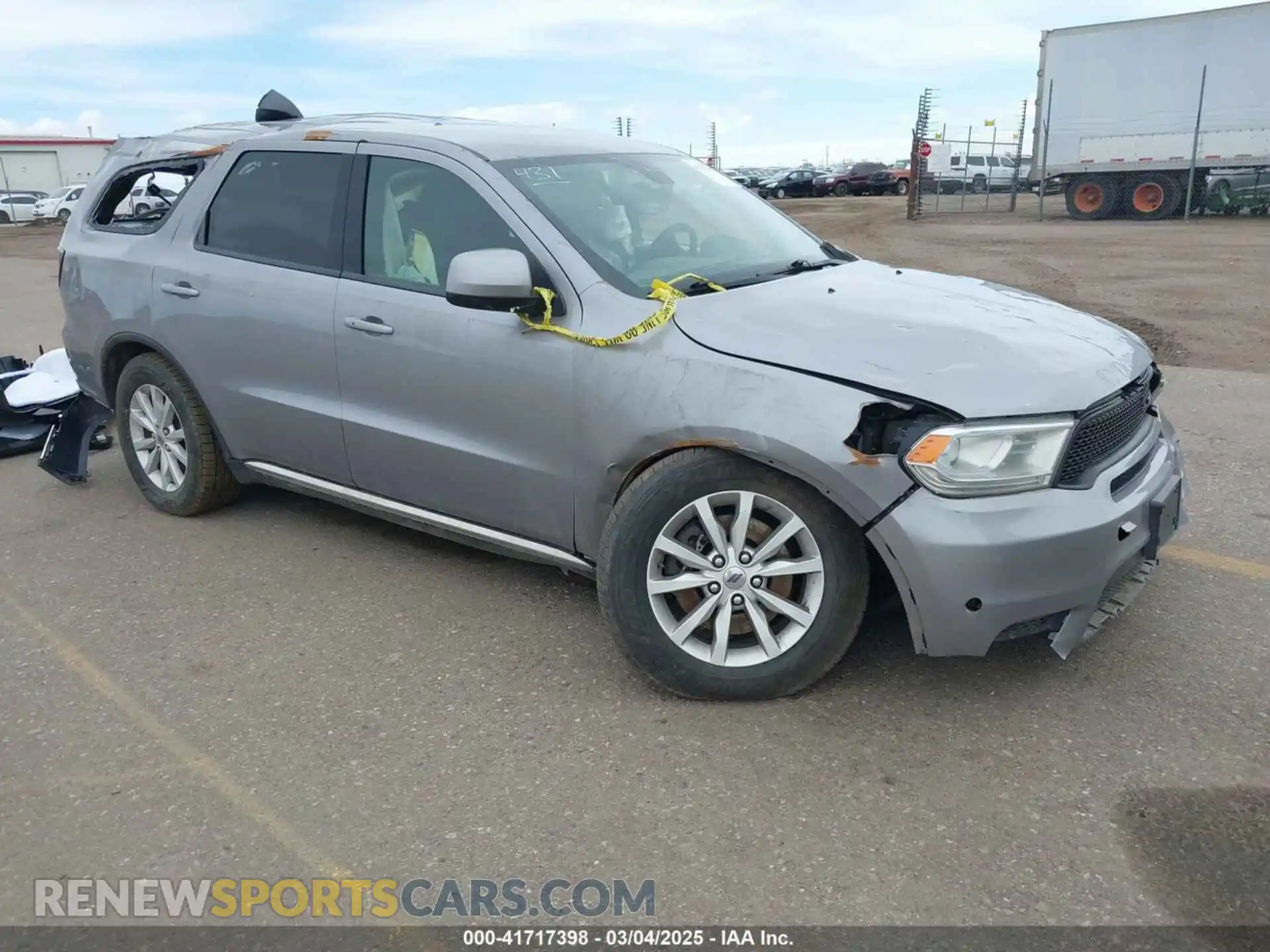 1 Photograph of a damaged car 1C4SDJFT6LC381571 DODGE DURANGO 2020