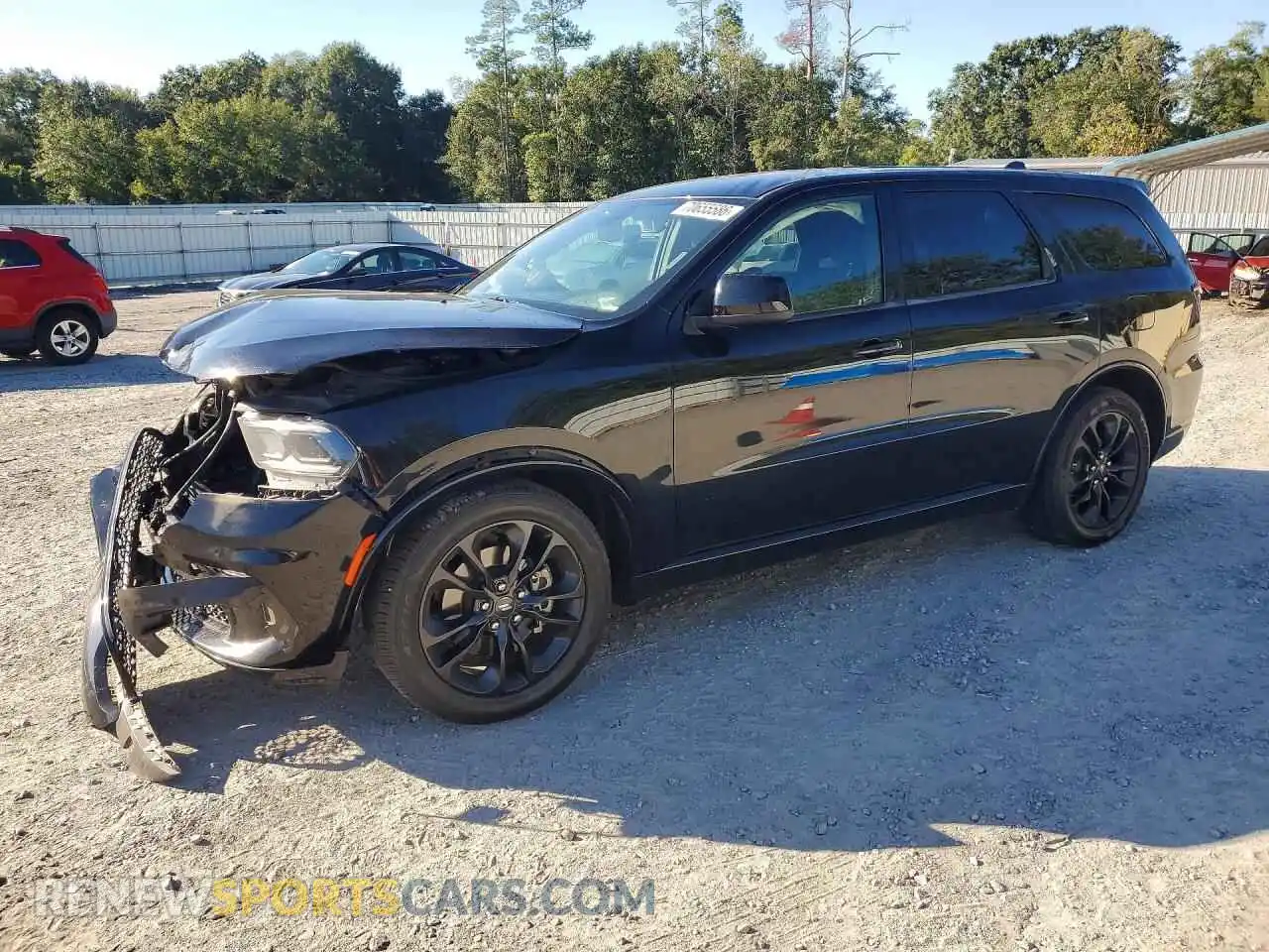 1 Photograph of a damaged car 1C4RDHAG0MC519916 DODGE DURANGO 2021