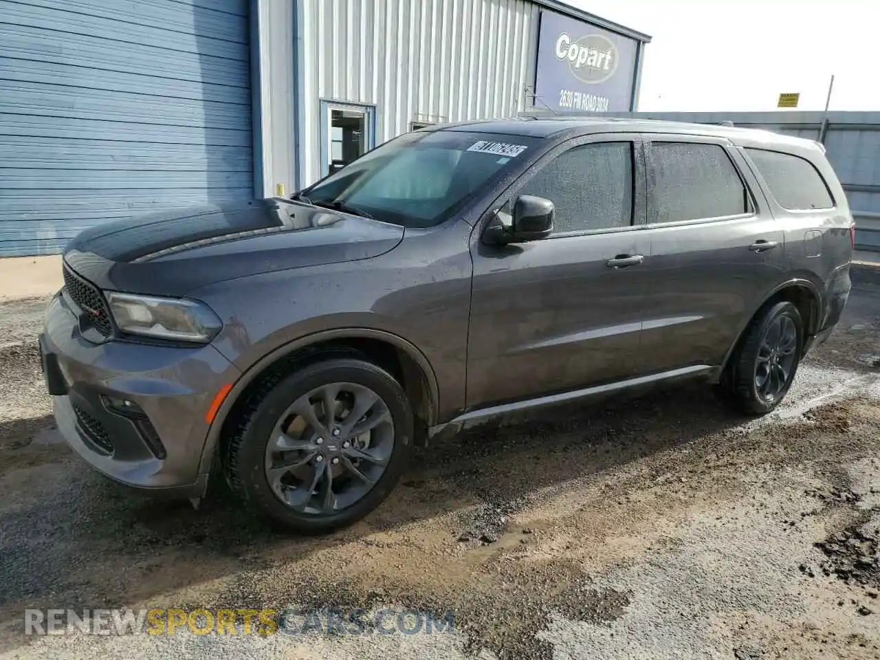1 Photograph of a damaged car 1C4RDHAG1MC762196 DODGE DURANGO 2021