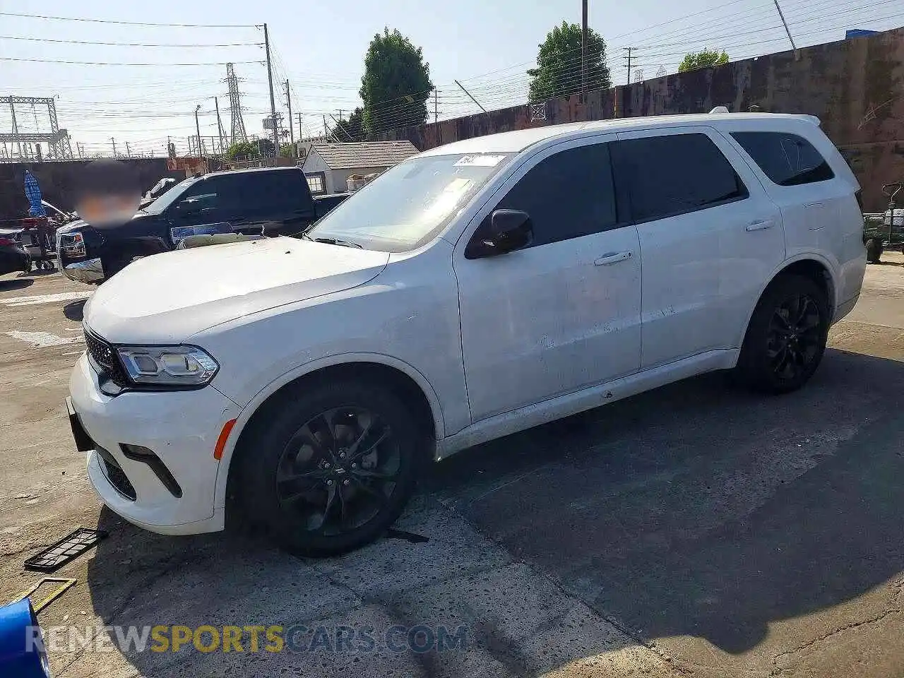 1 fotografías del automóvil dañado 1C4RDHAG2MC540752 DODGE DURANGO 2021