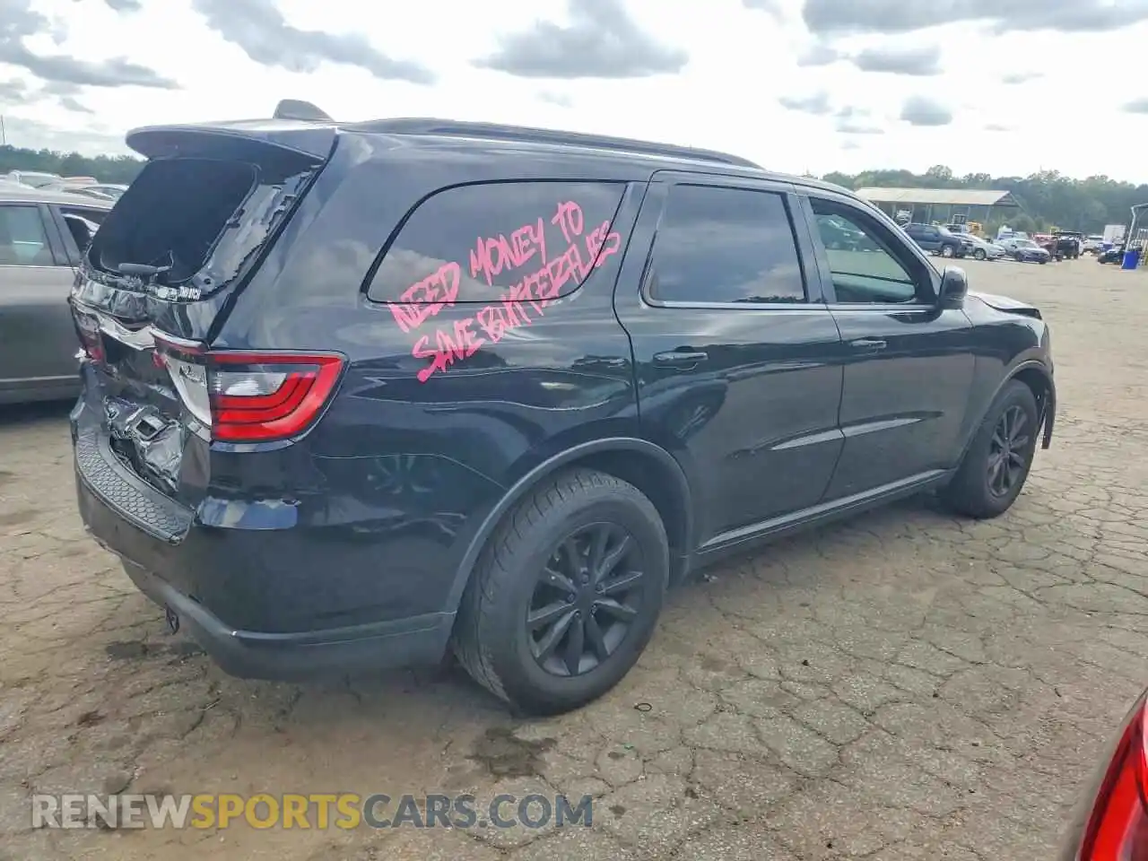3 fotografías del automóvil dañado 1C4RDHAG3MC553932 DODGE DURANGO 2021