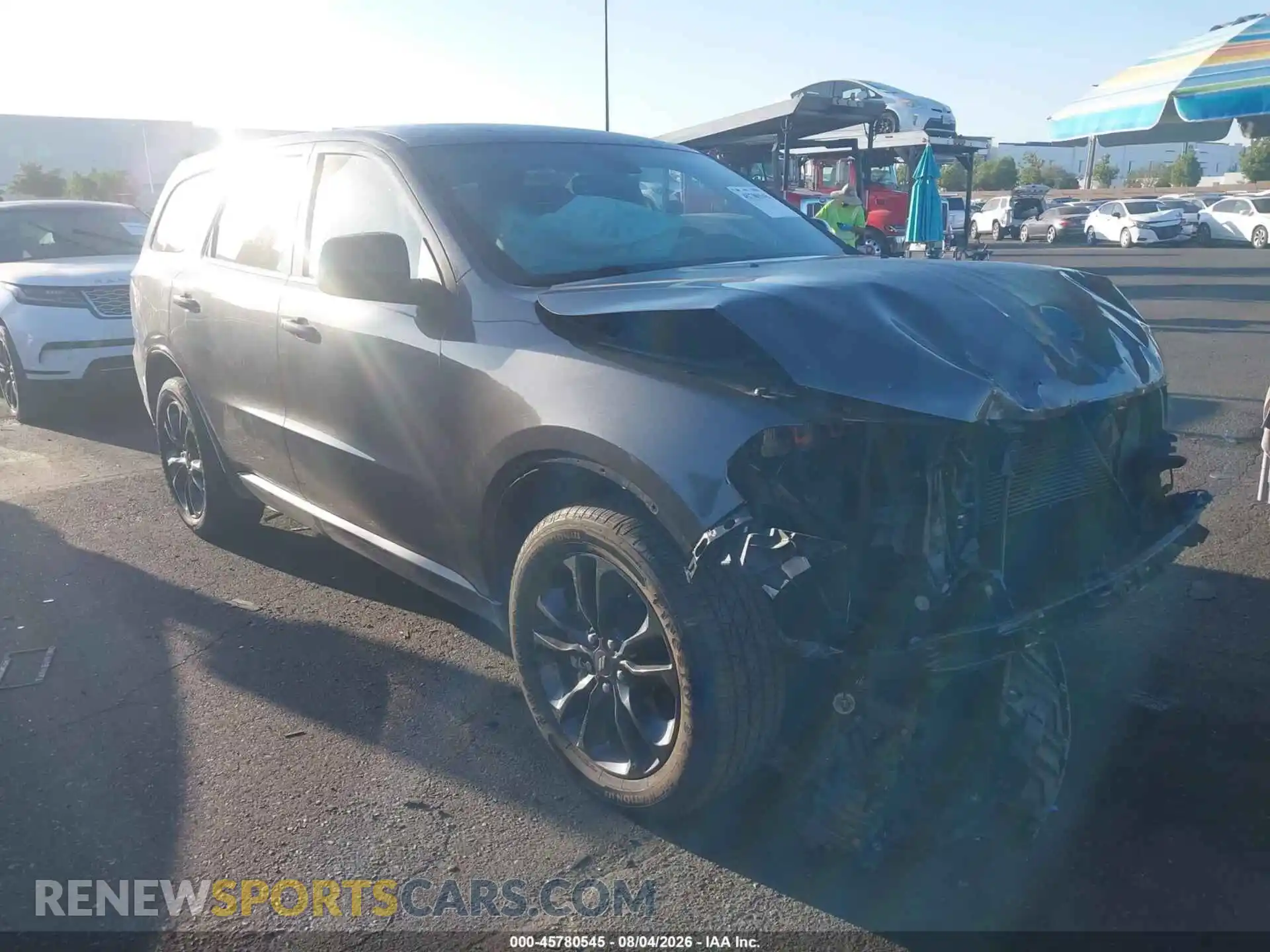 1 Photograph of a damaged car 1C4RDHAG3MC554885 DODGE DURANGO 2021