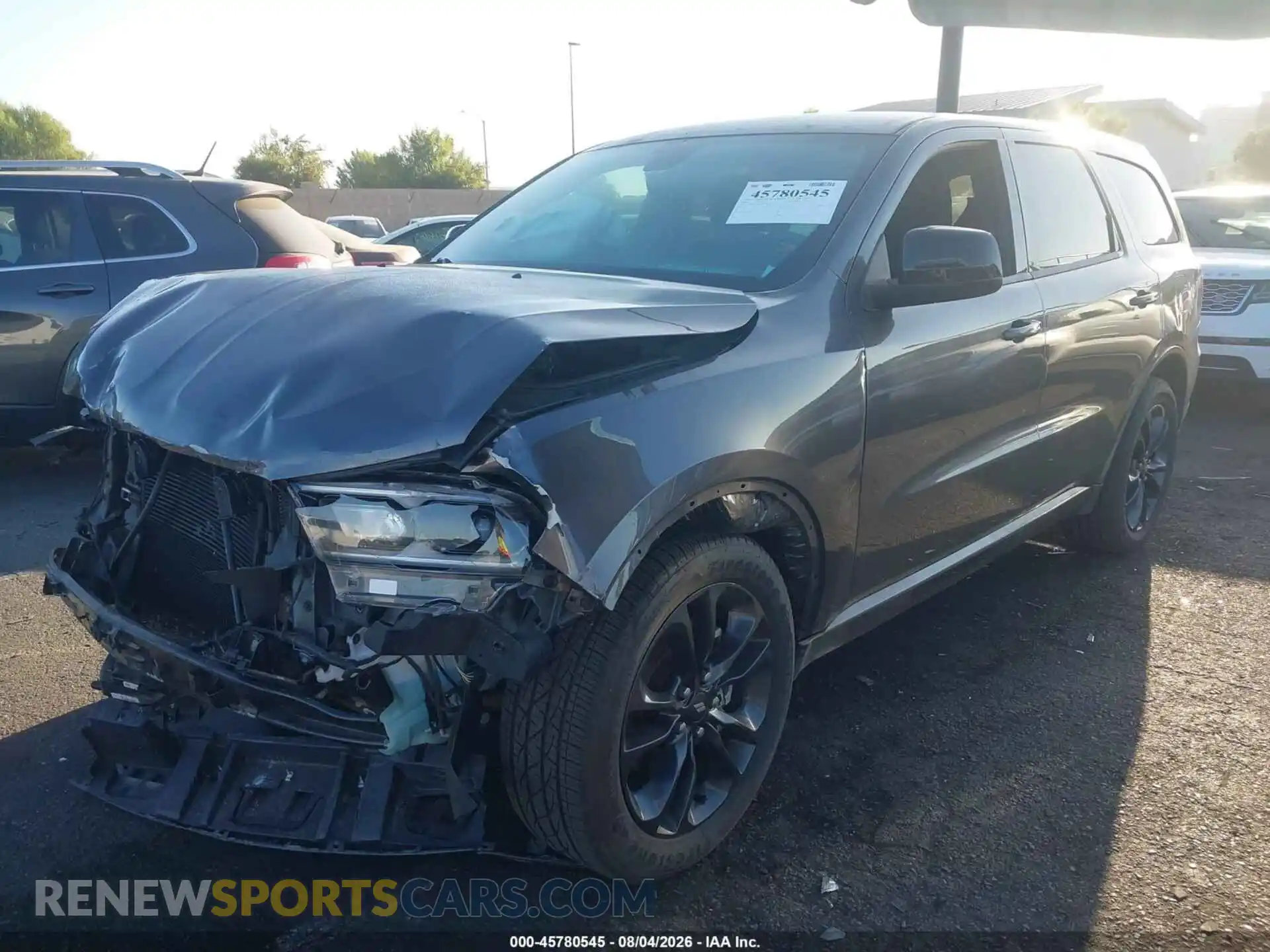 2 Photograph of a damaged car 1C4RDHAG3MC554885 DODGE DURANGO 2021