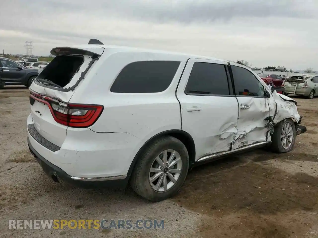 3 Photograph of a damaged car 1C4RDHAG5MC555228 DODGE DURANGO 2021