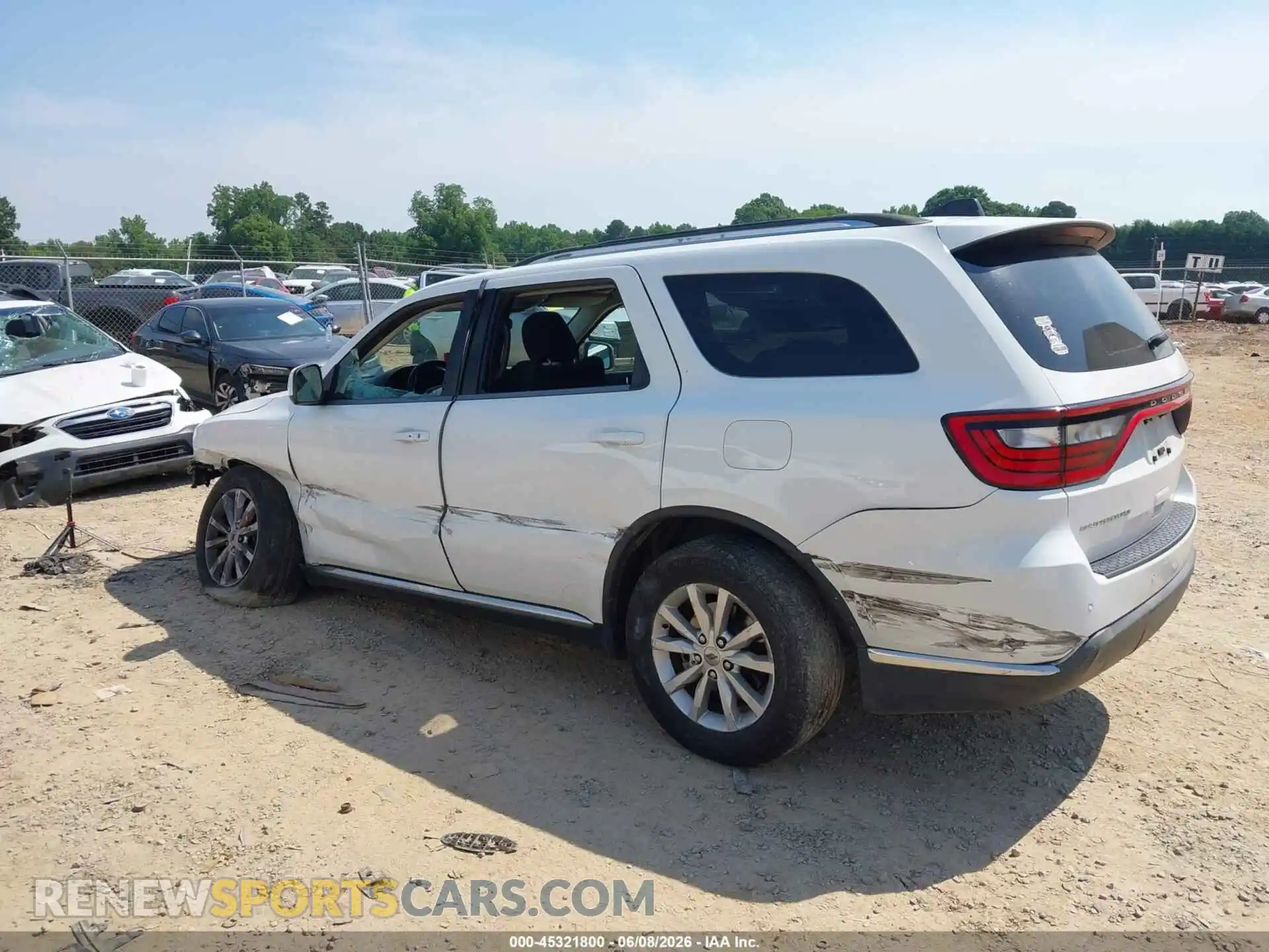 3 fotografías del automóvil dañado 1C4RDHAG6MC540799 DODGE DURANGO 2021