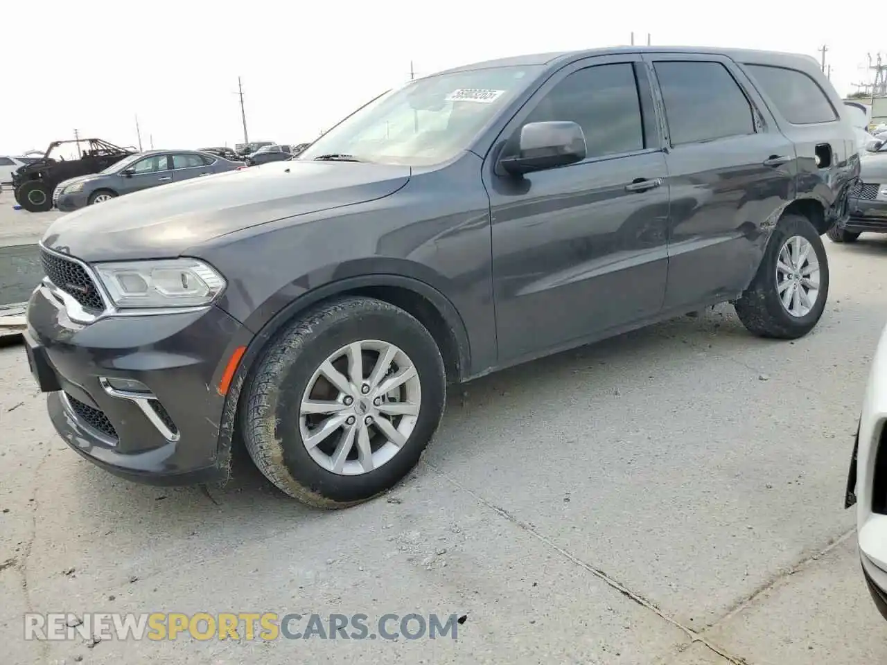 1 Photograph of a damaged car 1C4RDHAG6MC631605 DODGE DURANGO 2021