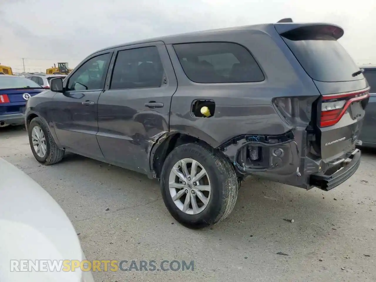 2 Photograph of a damaged car 1C4RDHAG6MC631605 DODGE DURANGO 2021