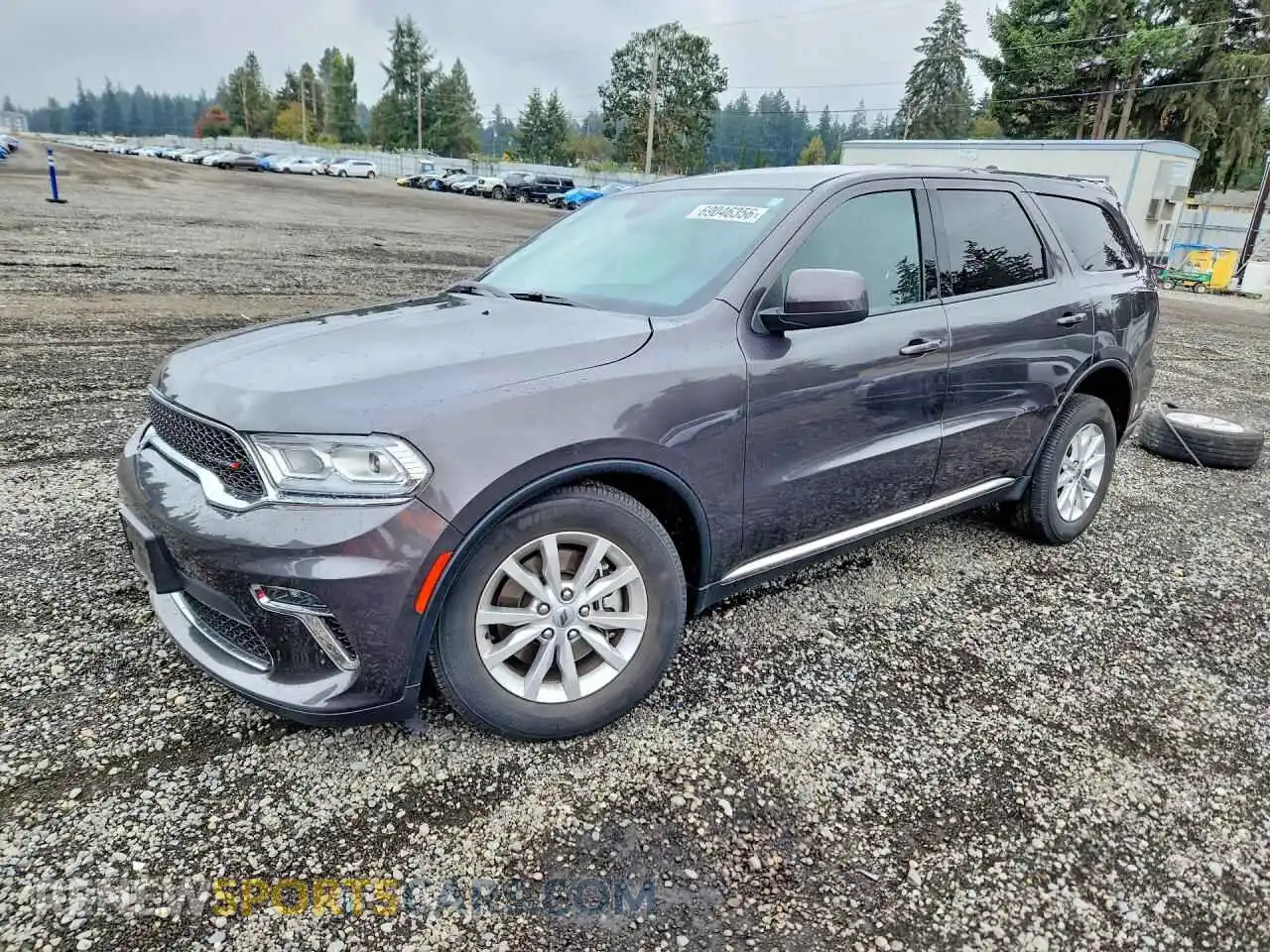 1 Photograph of a damaged car 1C4RDHAG6MC761836 DODGE DURANGO 2021