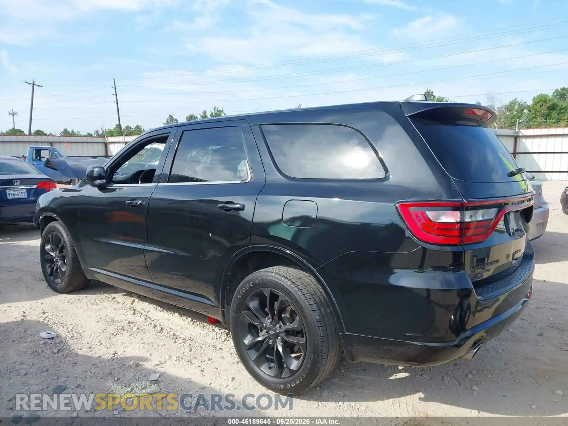3 fotografías del automóvil dañado 1C4RDHDG1MC749802 DODGE DURANGO 2021