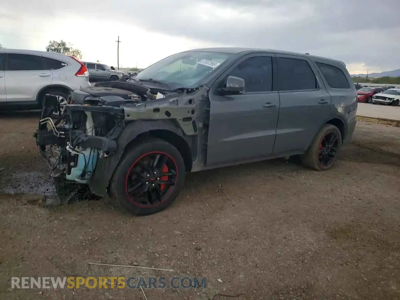 1 fotografías del automóvil dañado 1C4RDHDG2MC863923 DODGE DURANGO 2021