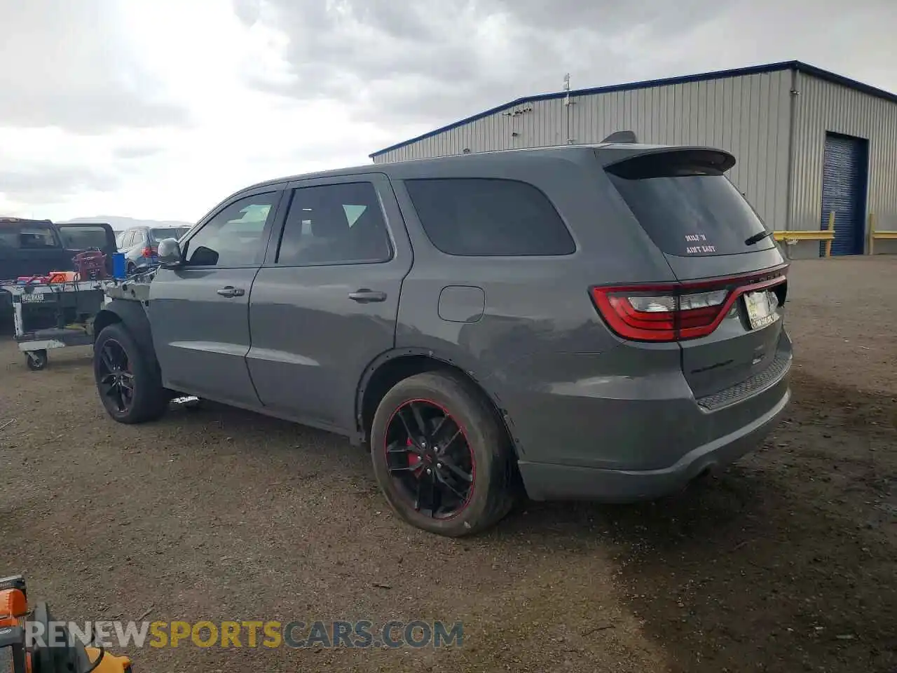 2 fotografías del automóvil dañado 1C4RDHDG2MC863923 DODGE DURANGO 2021