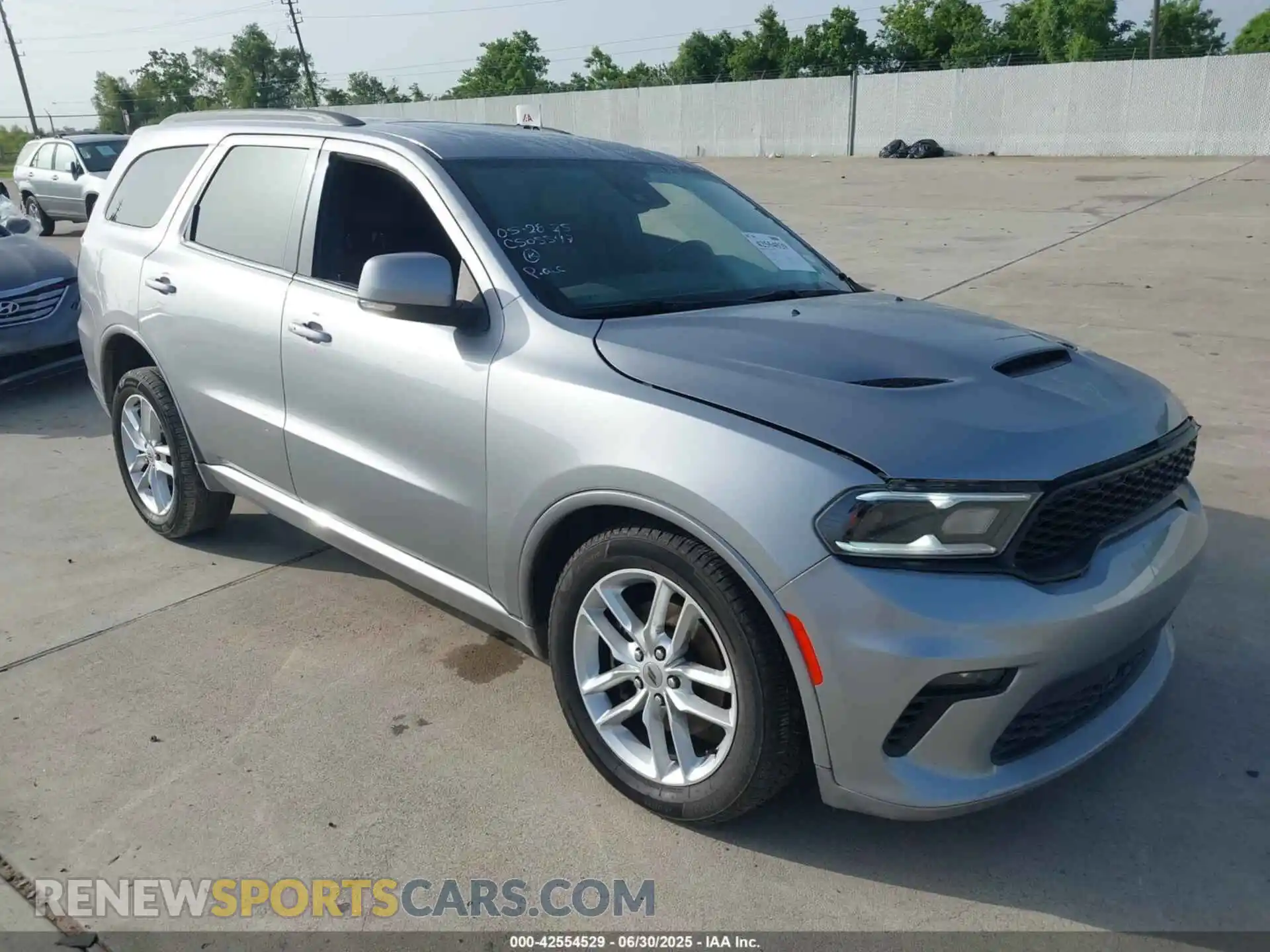 1 Photograph of a damaged car 1C4RDHDG3MC791503 DODGE DURANGO 2021