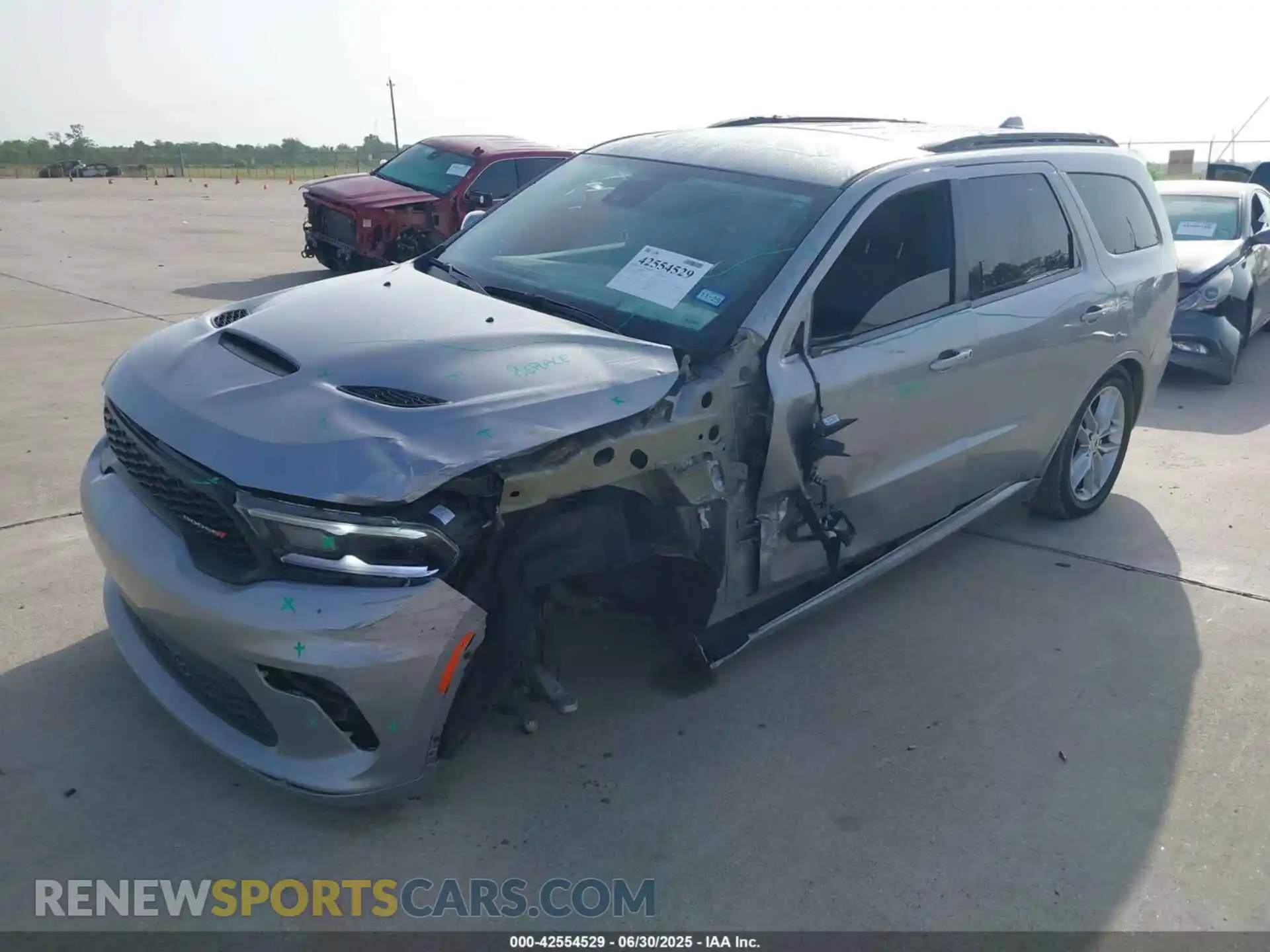 2 Photograph of a damaged car 1C4RDHDG3MC791503 DODGE DURANGO 2021
