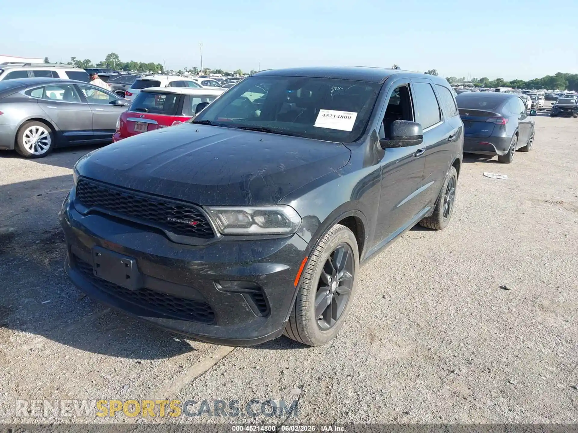 2 Photograph of a damaged car 1C4RDHDG4MC519395 DODGE DURANGO 2021