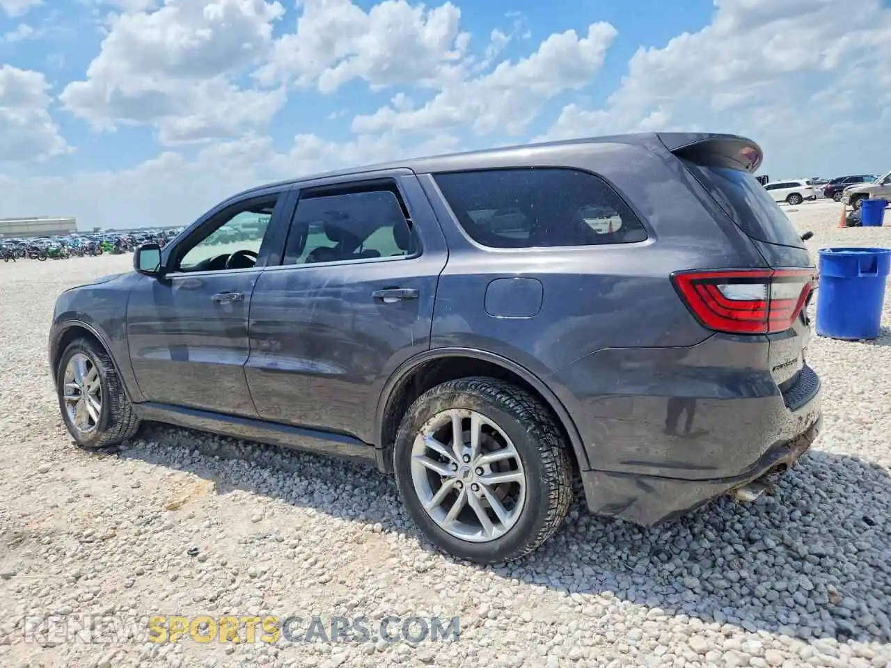 2 Photograph of a damaged car 1C4RDHDG5MC631686 DODGE DURANGO 2021