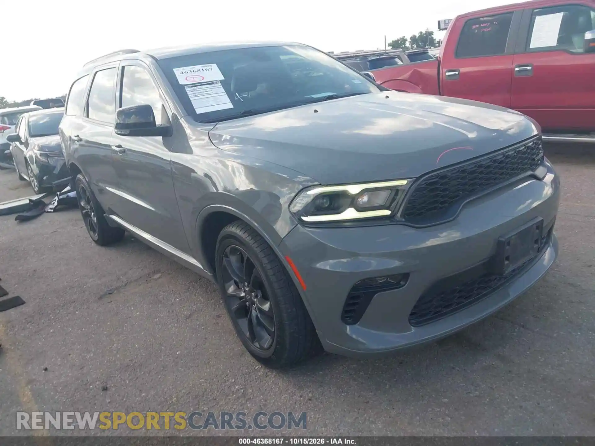 1 fotografías del automóvil dañado 1C4RDHDG6MC878327 DODGE DURANGO 2021