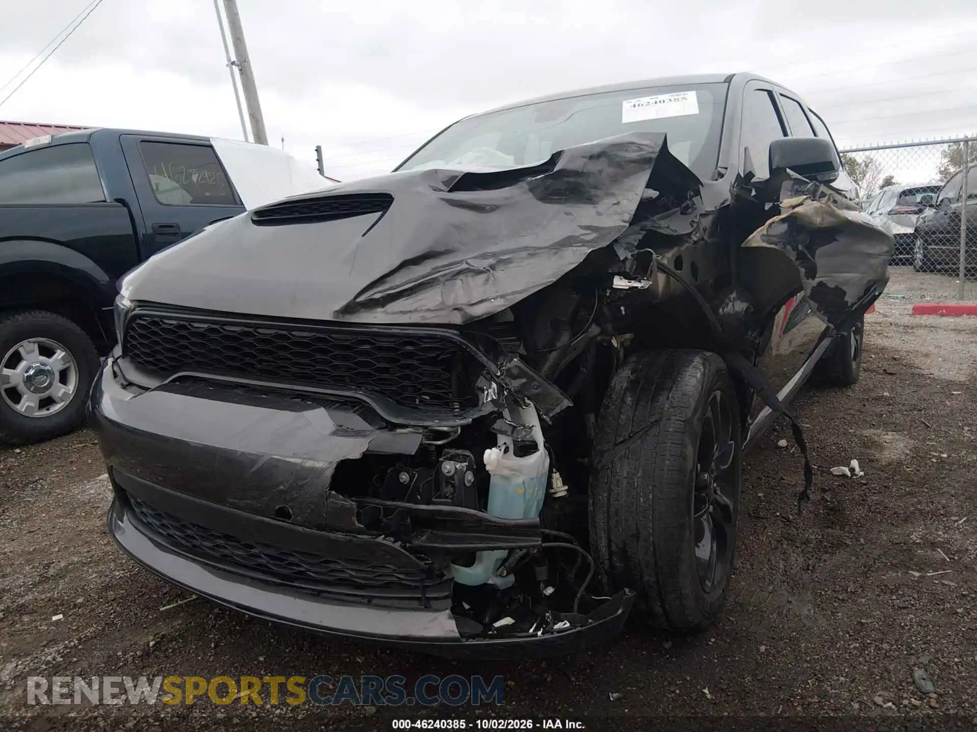 2 Photograph of a damaged car 1C4RDHDG7MC572222 DODGE DURANGO 2021