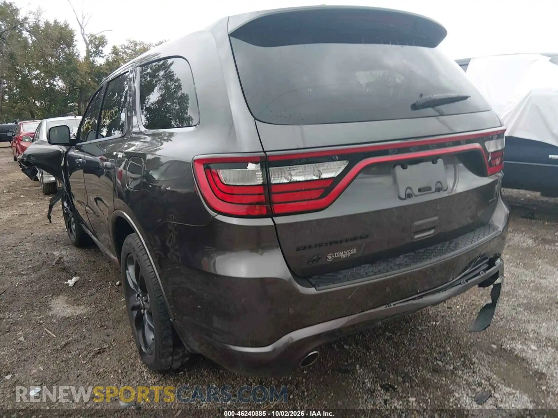 3 Photograph of a damaged car 1C4RDHDG7MC572222 DODGE DURANGO 2021