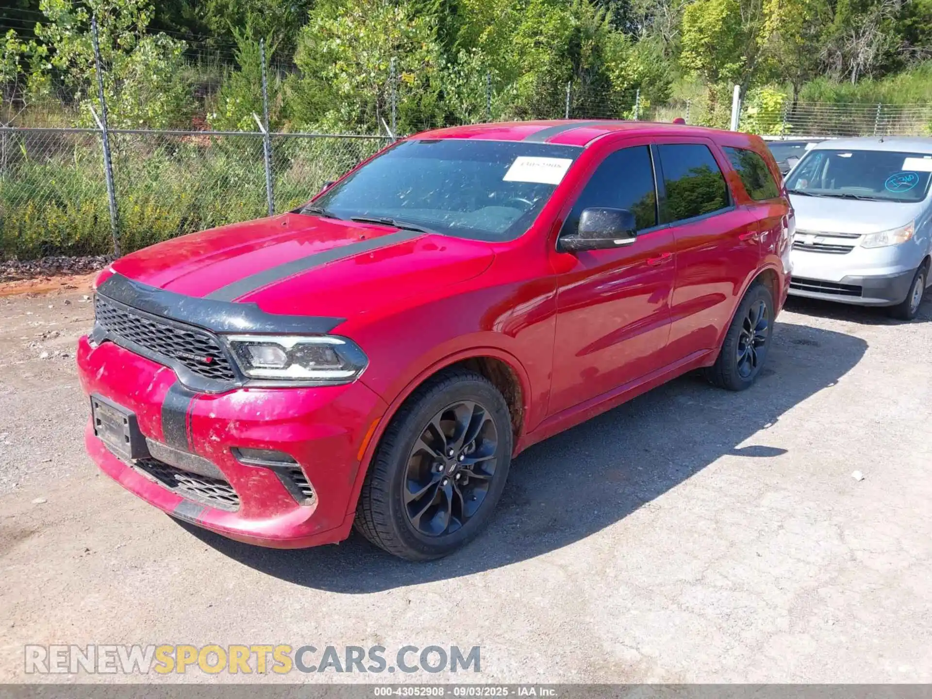 2 Photograph of a damaged car 1C4RDHDG7MC847264 DODGE DURANGO 2021