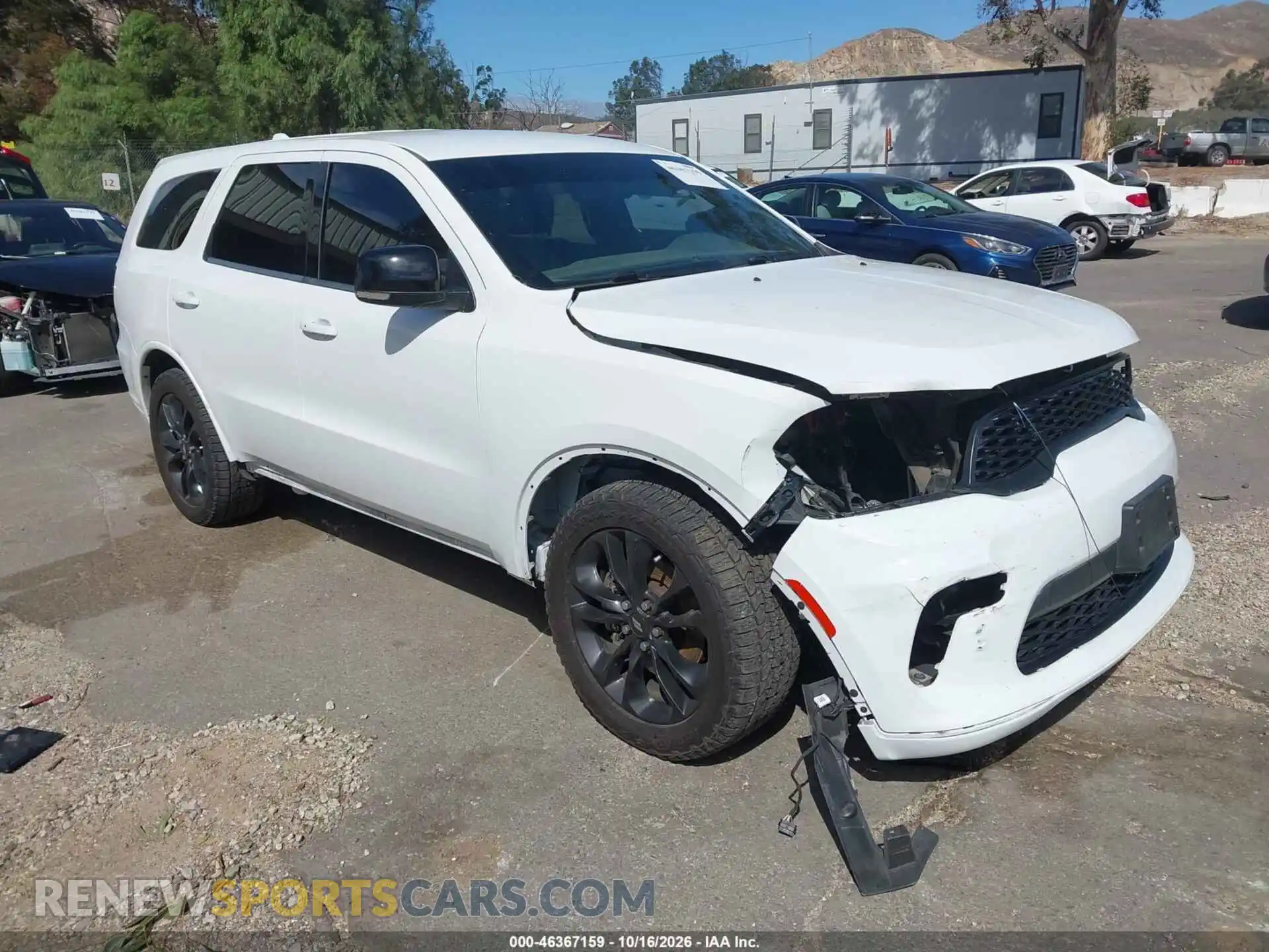 1 fotografías del automóvil dañado 1C4RDHDG8MC803628 DODGE DURANGO 2021