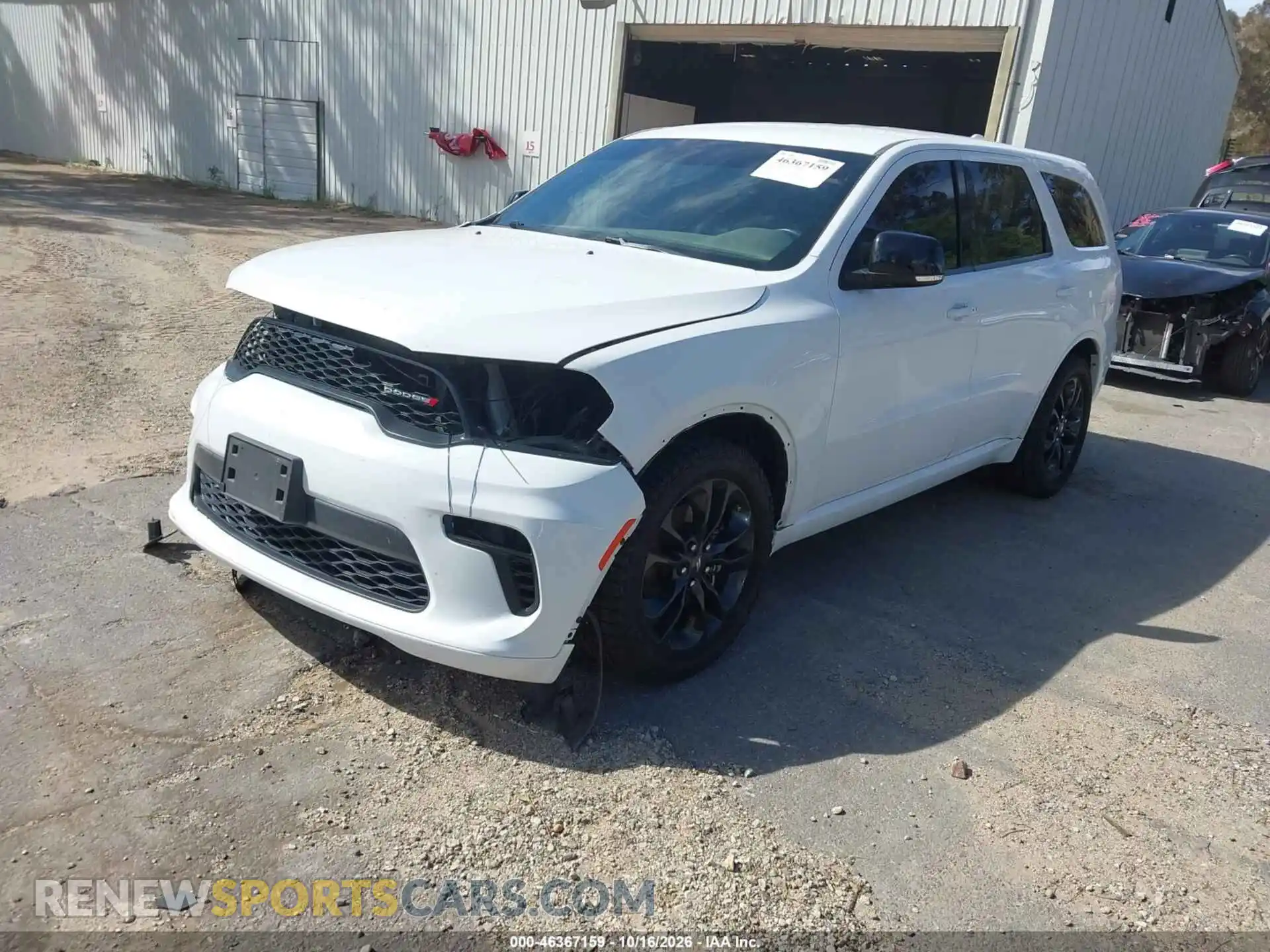 2 fotografías del automóvil dañado 1C4RDHDG8MC803628 DODGE DURANGO 2021