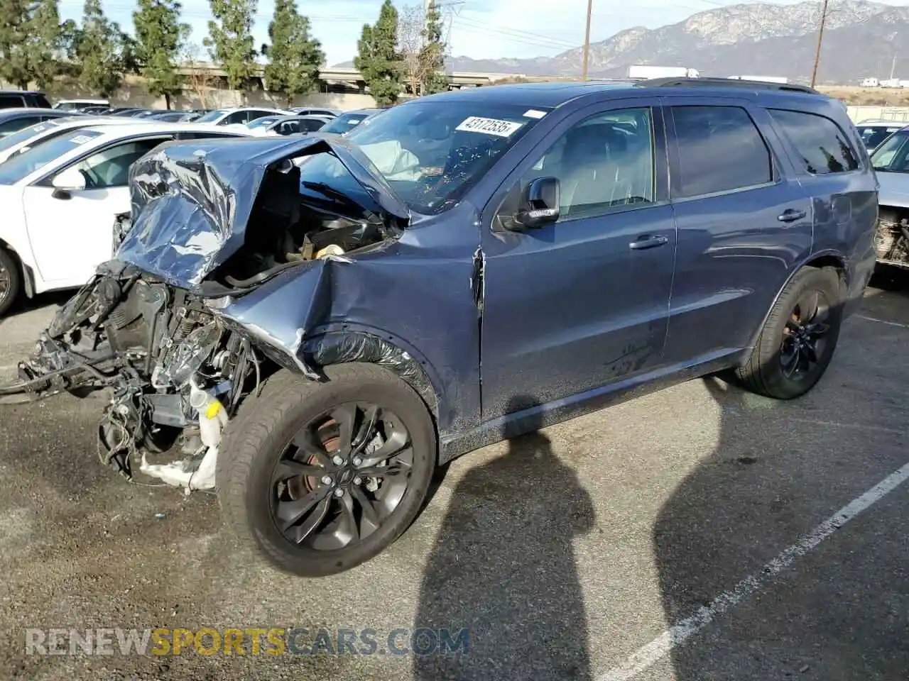 1 Photograph of a damaged car 1C4RDHDG8MC846883 DODGE DURANGO 2021