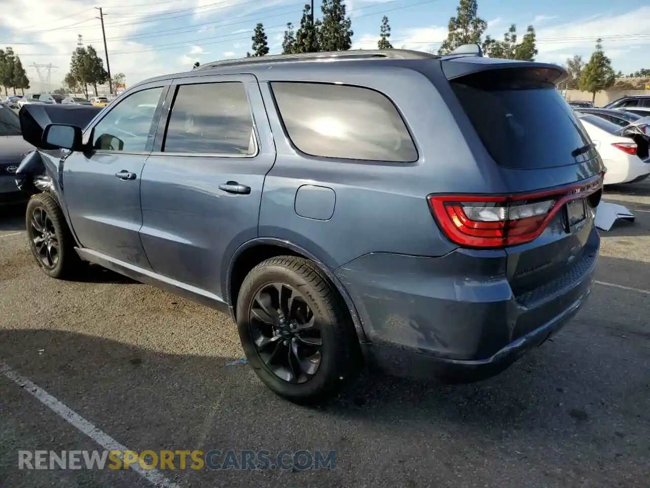 2 Photograph of a damaged car 1C4RDHDG8MC846883 DODGE DURANGO 2021