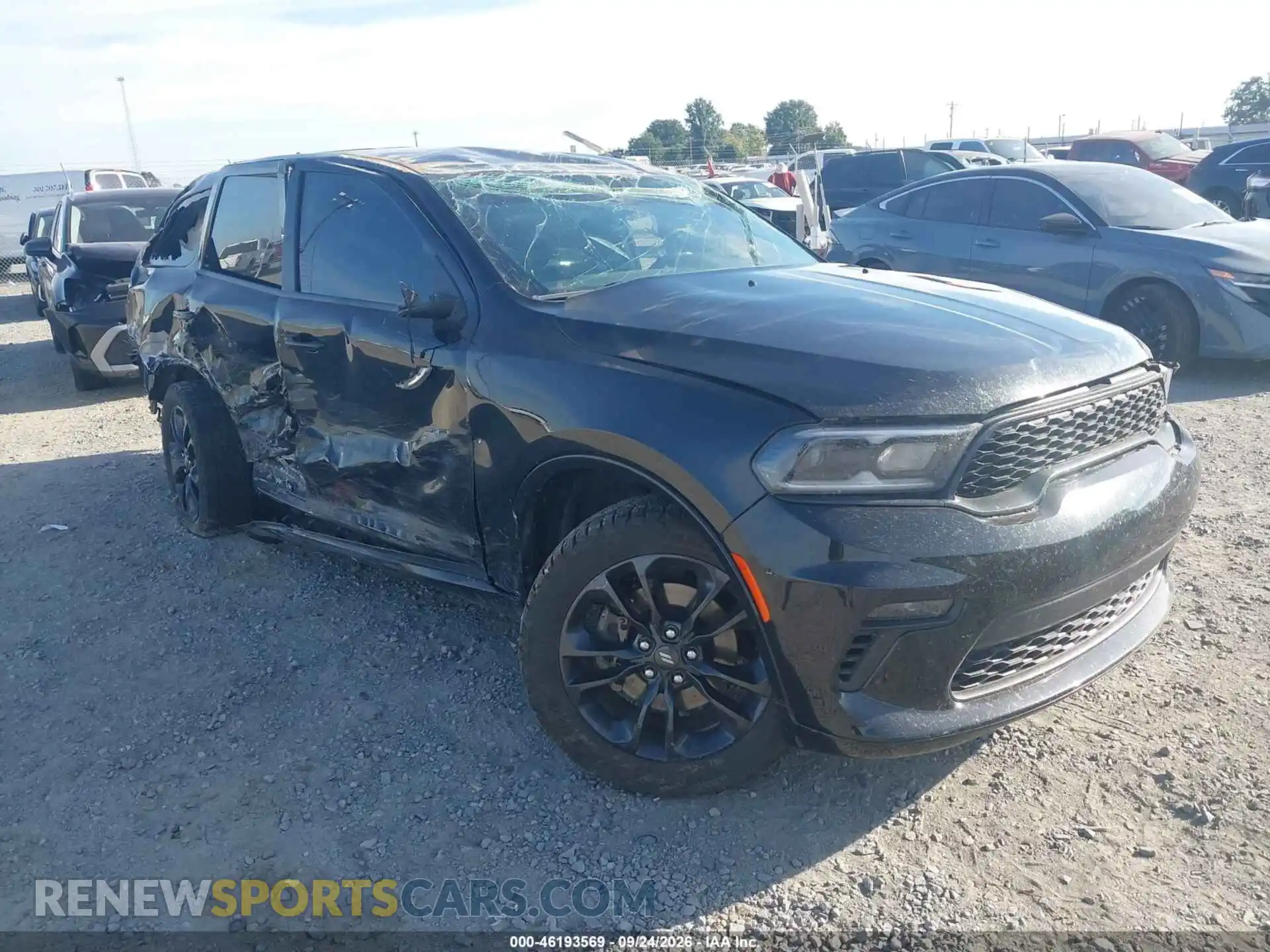 1 fotografías del automóvil dañado 1C4RDHDG9MC749787 DODGE DURANGO 2021