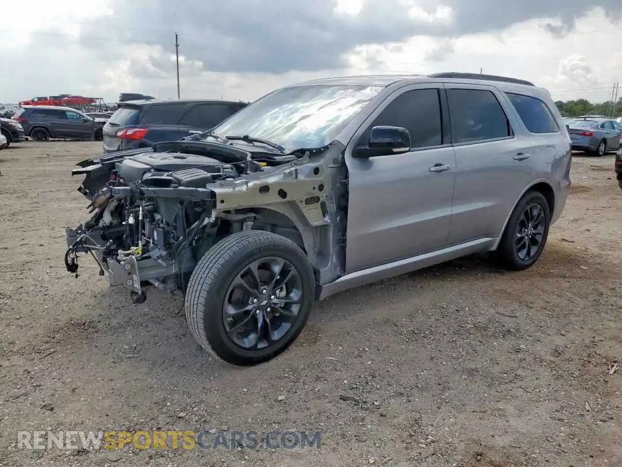 1 Photograph of a damaged car 1C4RDHDG9MC803802 DODGE DURANGO 2021