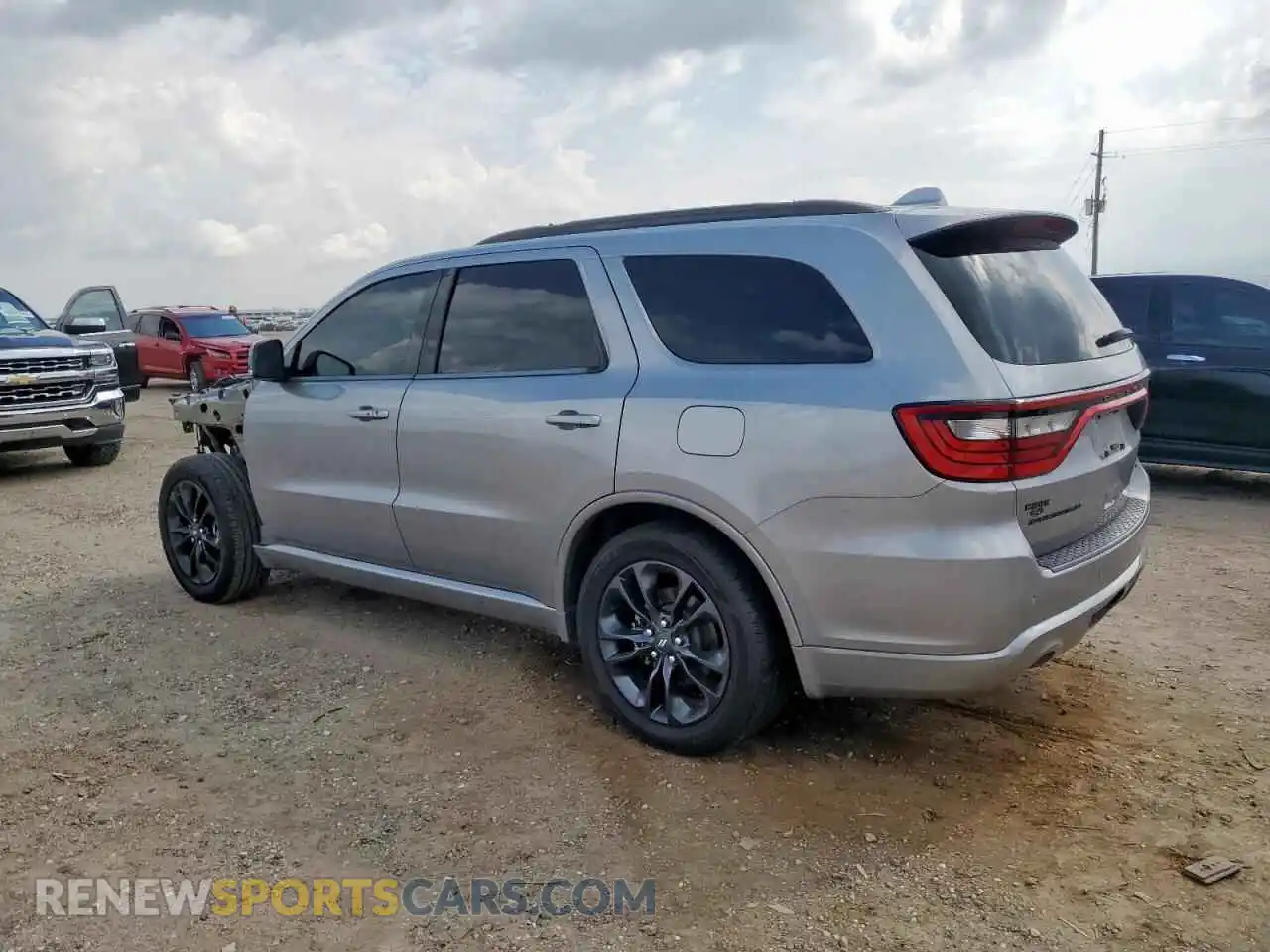 2 Photograph of a damaged car 1C4RDHDG9MC803802 DODGE DURANGO 2021