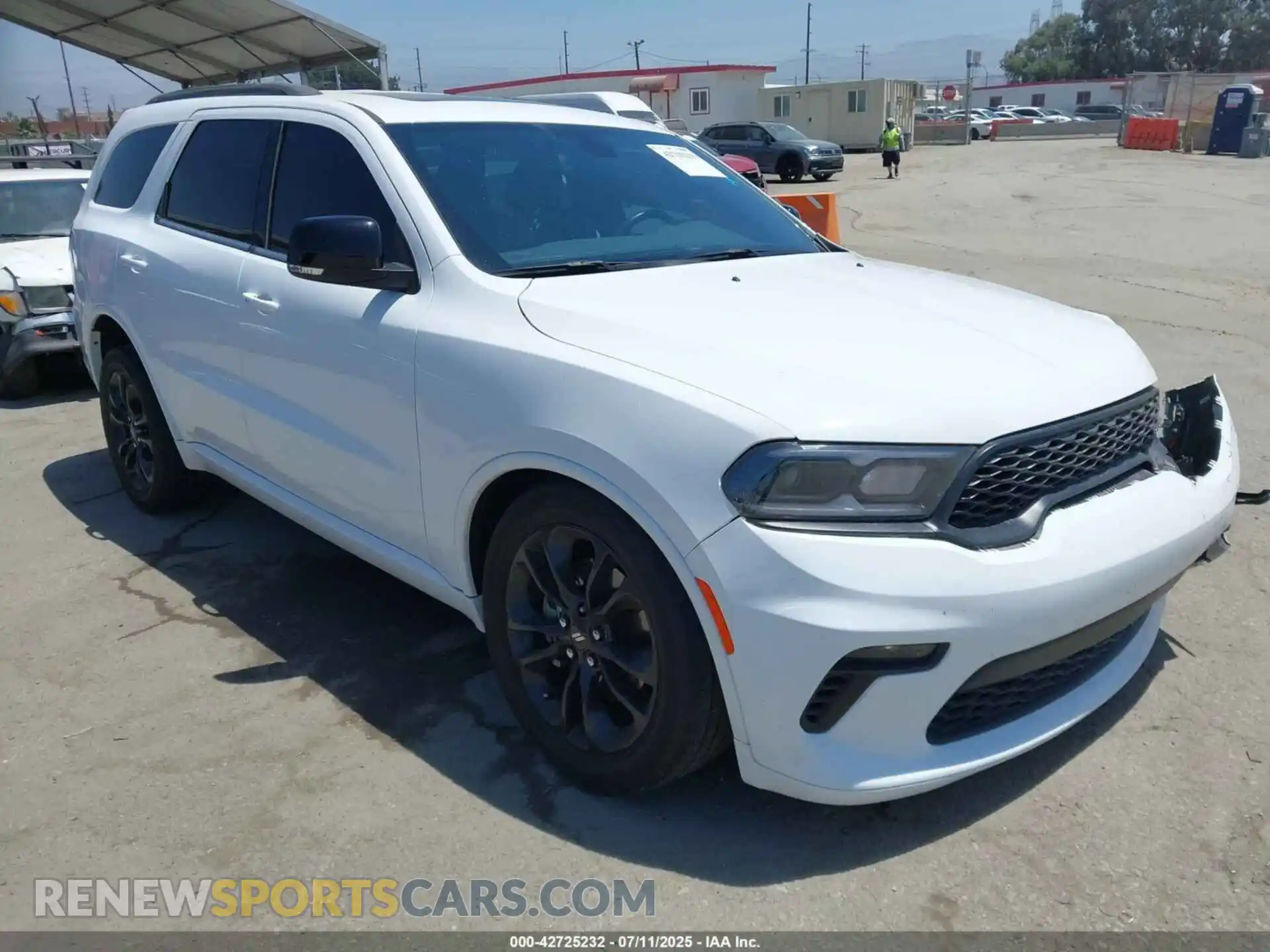 1 Photograph of a damaged car 1C4RDHDGXMC757865 DODGE DURANGO 2021