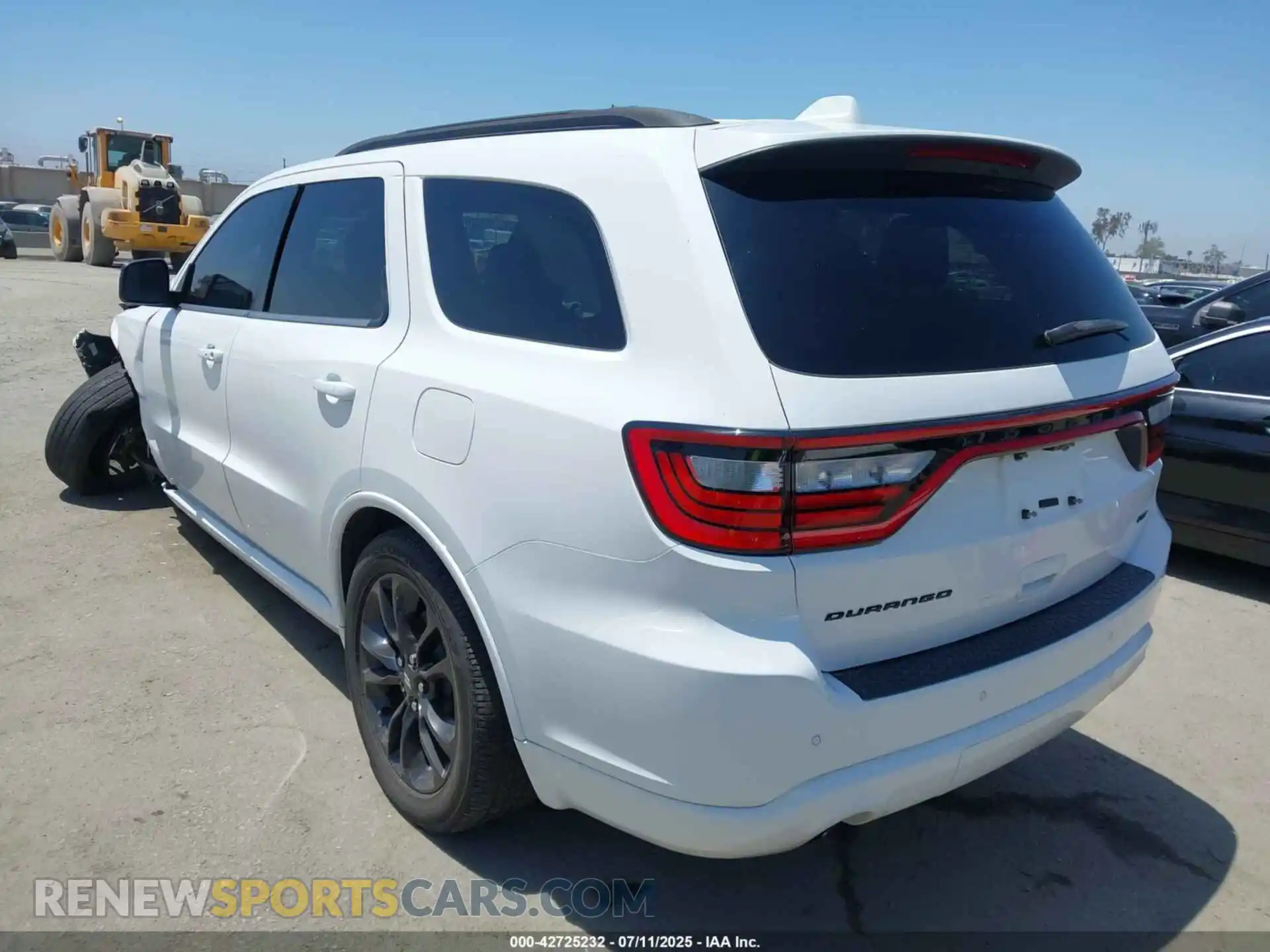 3 Photograph of a damaged car 1C4RDHDGXMC757865 DODGE DURANGO 2021