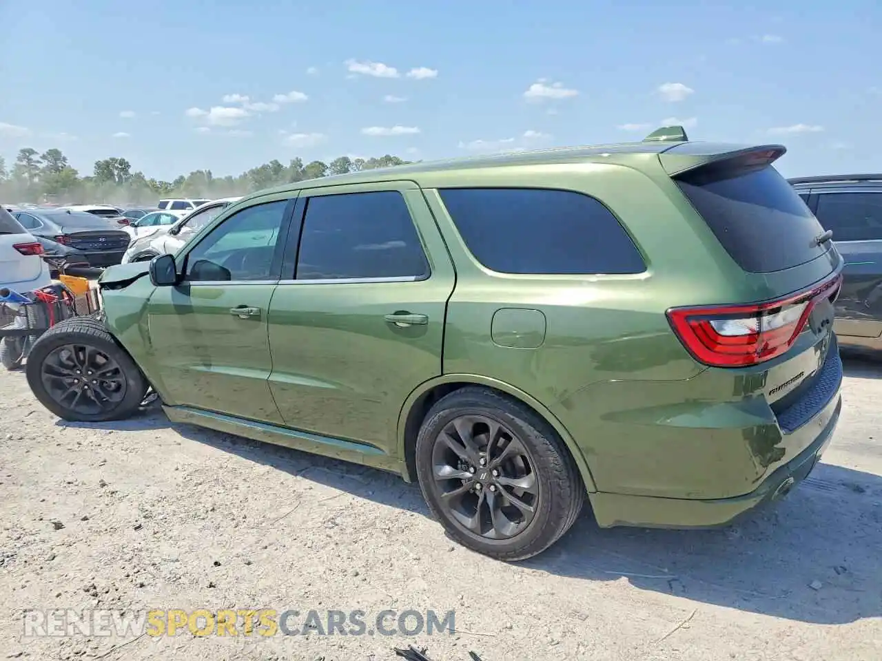 2 Photograph of a damaged car 1C4RDHDGXMC762063 DODGE DURANGO 2021