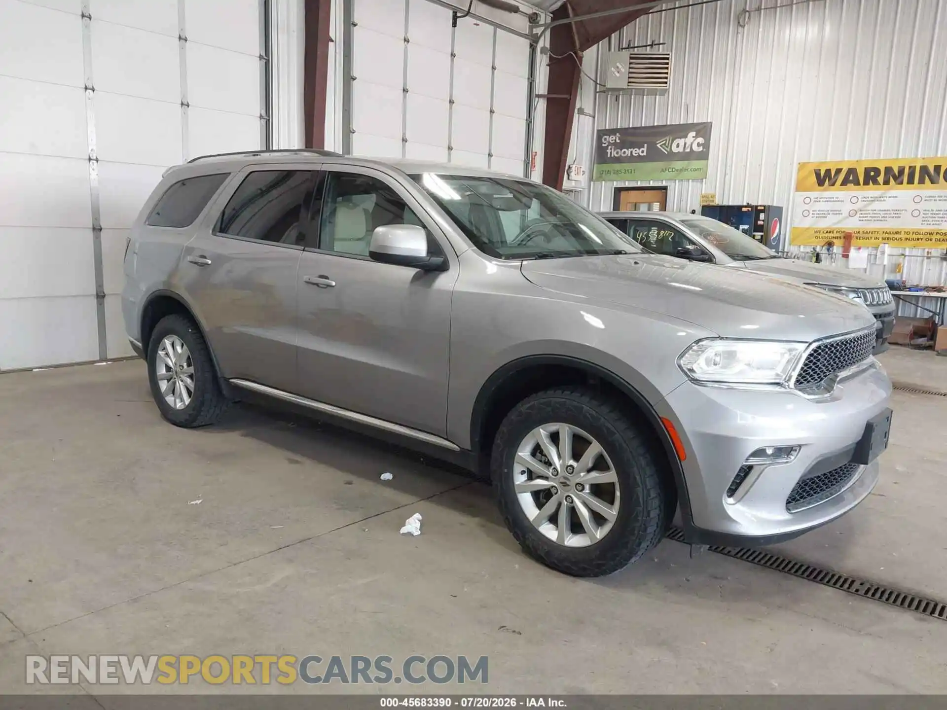 1 fotografías del automóvil dañado 1C4RDJAG0MC544631 DODGE DURANGO 2021