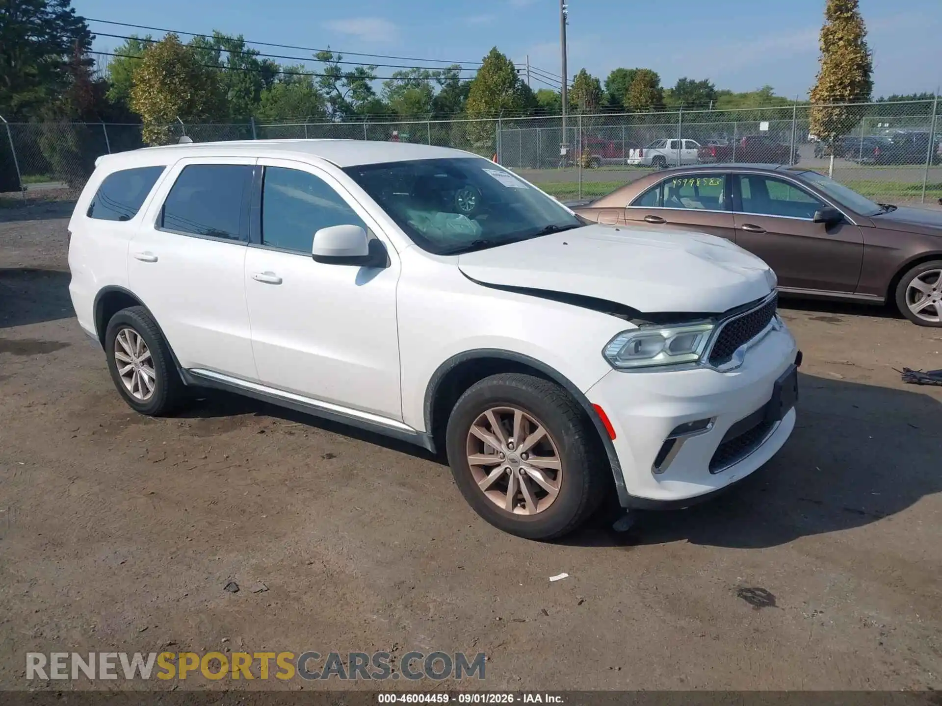 1 Photograph of a damaged car 1C4RDJAG0MC598740 DODGE DURANGO 2021