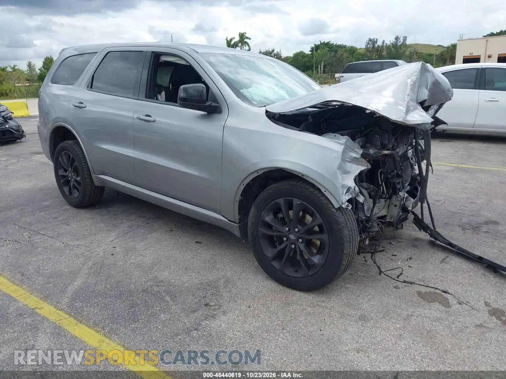 1 Photograph of a damaged car 1C4RDJAG0MC805207 DODGE DURANGO 2021