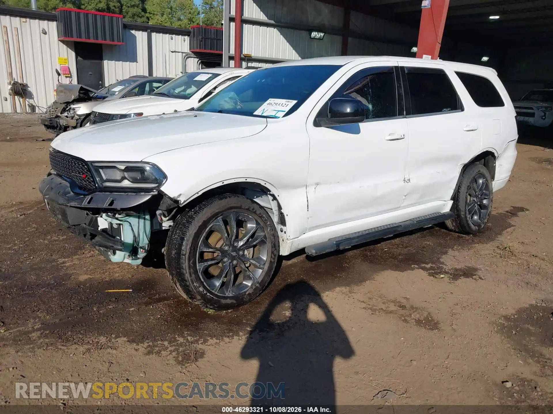 2 Фотография поврежденного автомобиля 1C4RDJAG2MC863111 DODGE DURANGO 2021