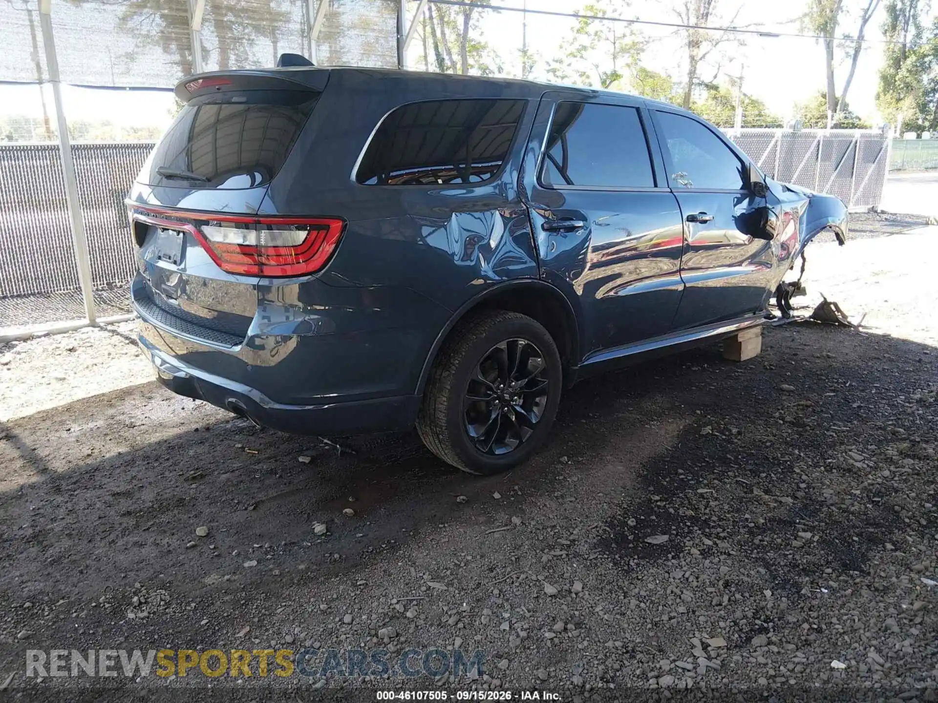 3 Фотография поврежденного автомобиля 1C4RDJAG5MC522267 DODGE DURANGO 2021