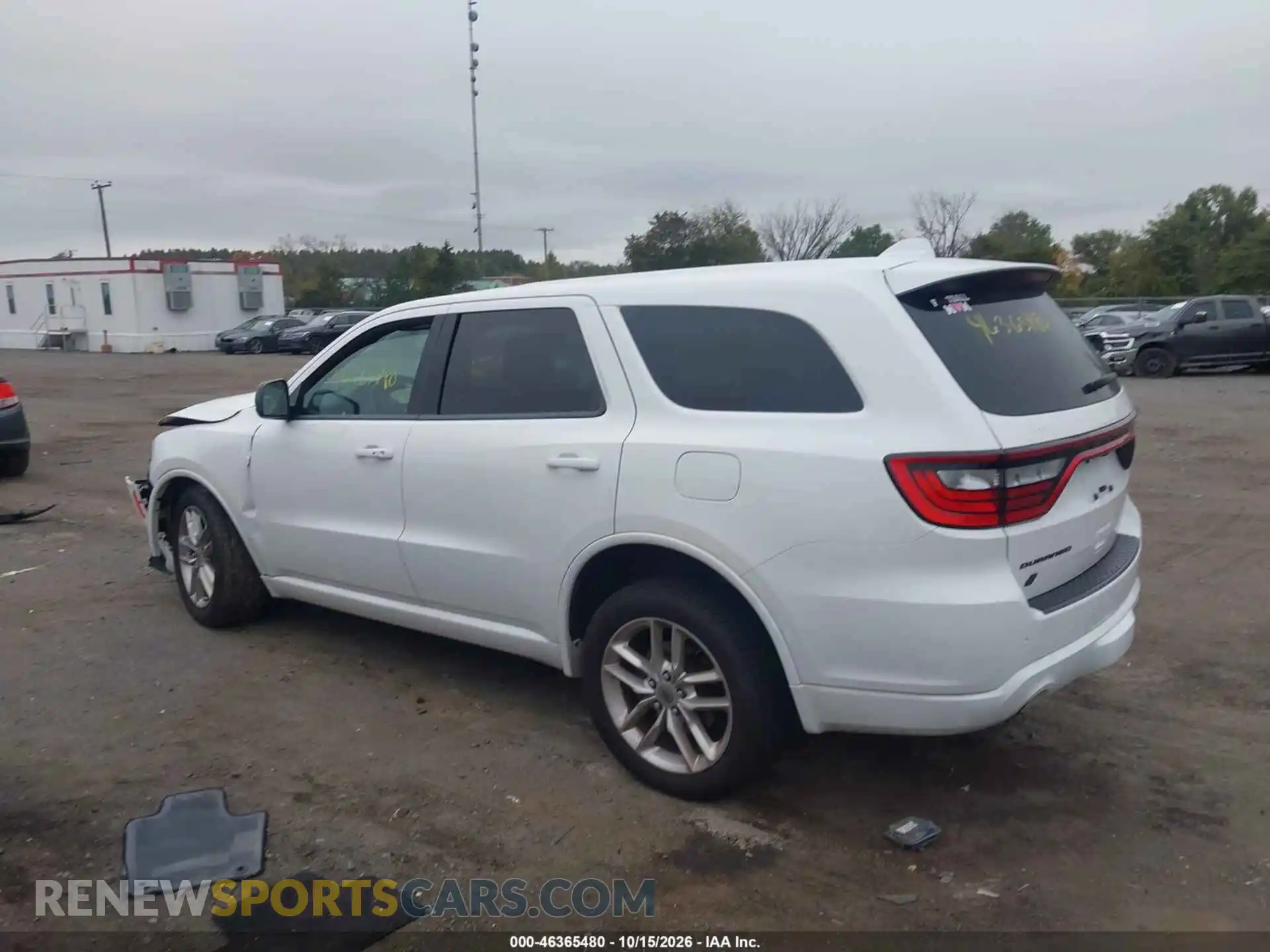3 Photograph of a damaged car 1C4RDJAG5MC688577 DODGE DURANGO 2021