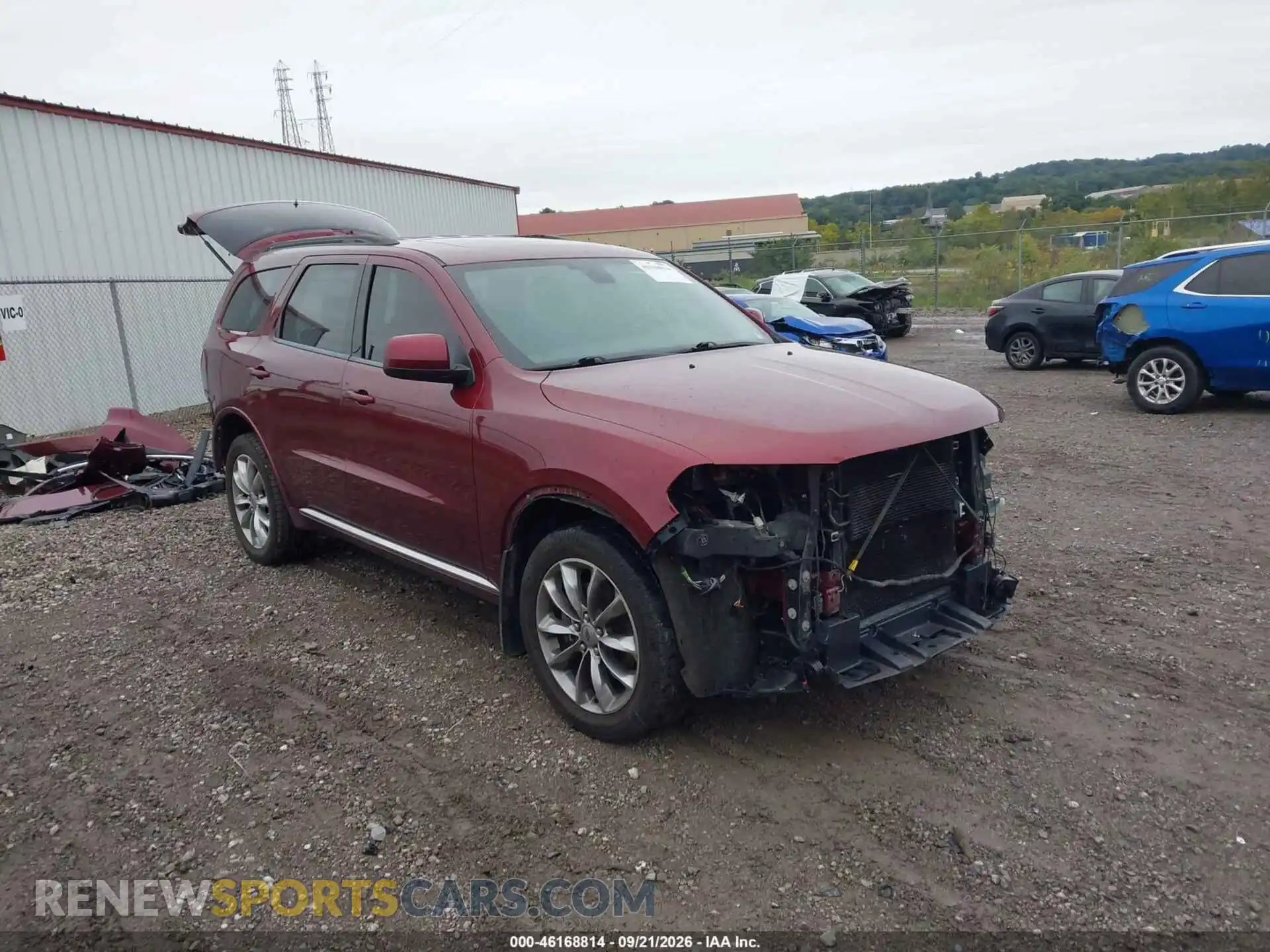 1 fotografías del automóvil dañado 1C4RDJAG5MC793376 DODGE DURANGO 2021