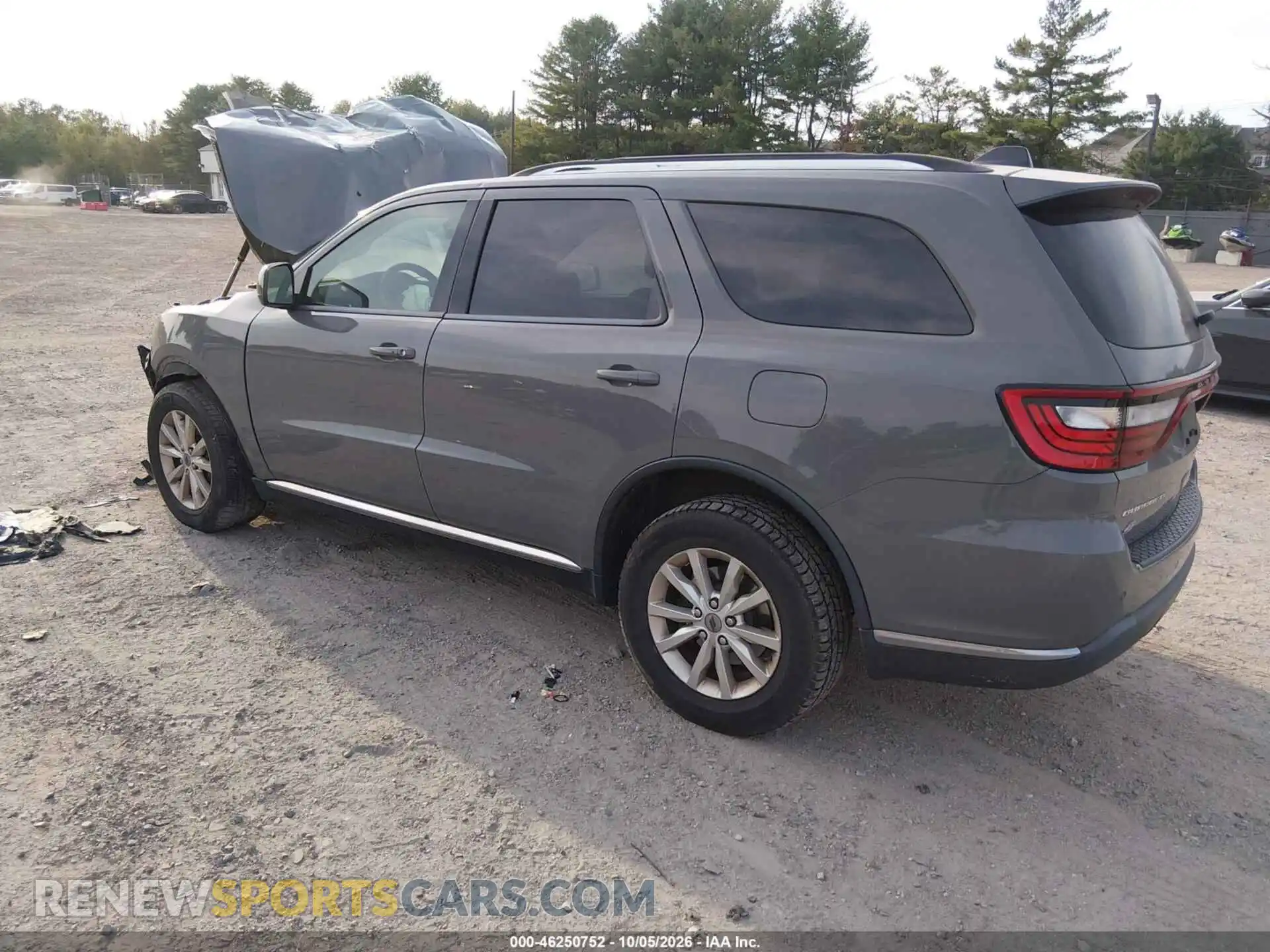 3 fotografías del automóvil dañado 1C4RDJAG6MC522441 DODGE DURANGO 2021