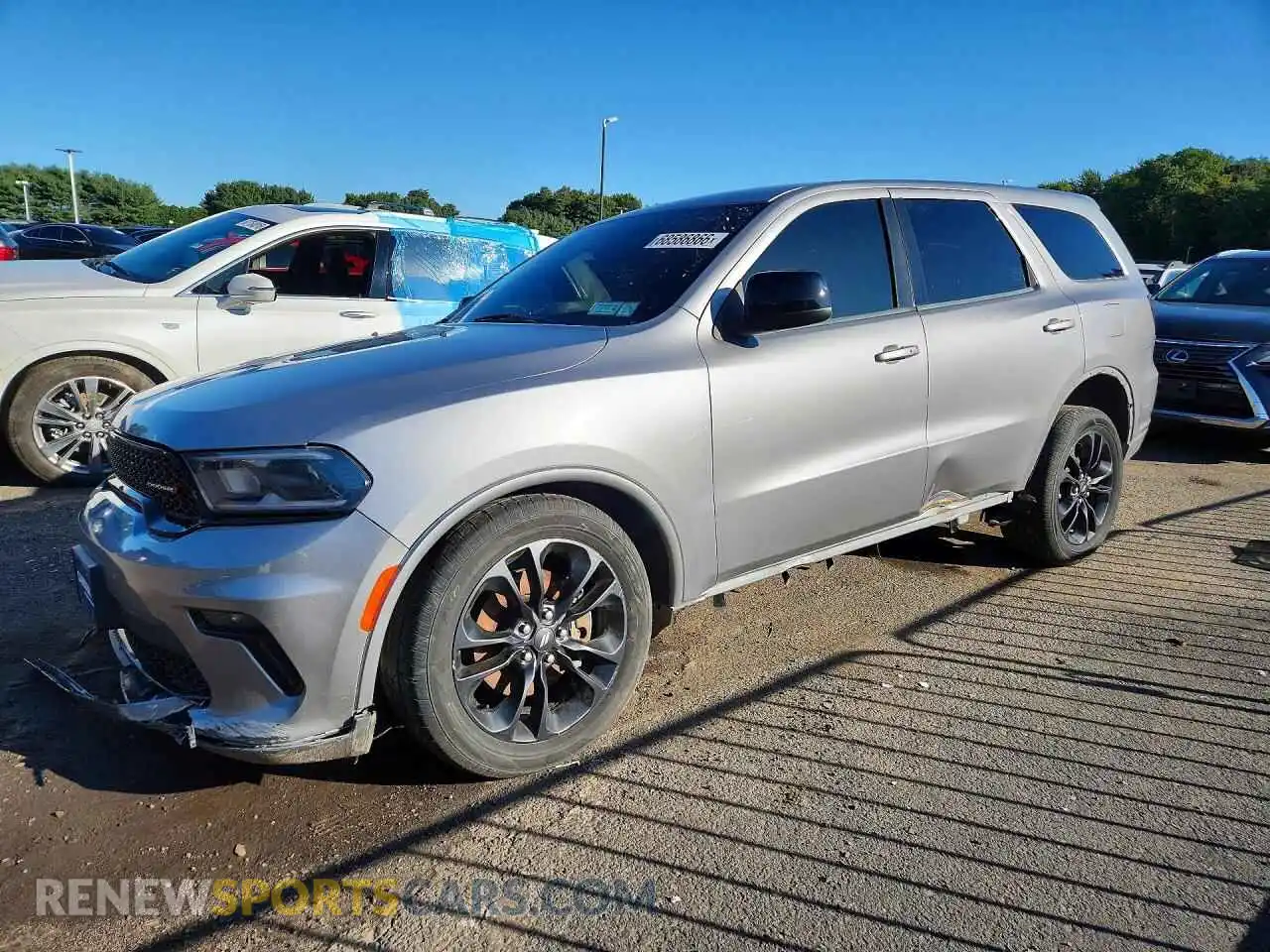 1 fotografías del automóvil dañado 1C4RDJAG6MC523864 DODGE DURANGO 2021