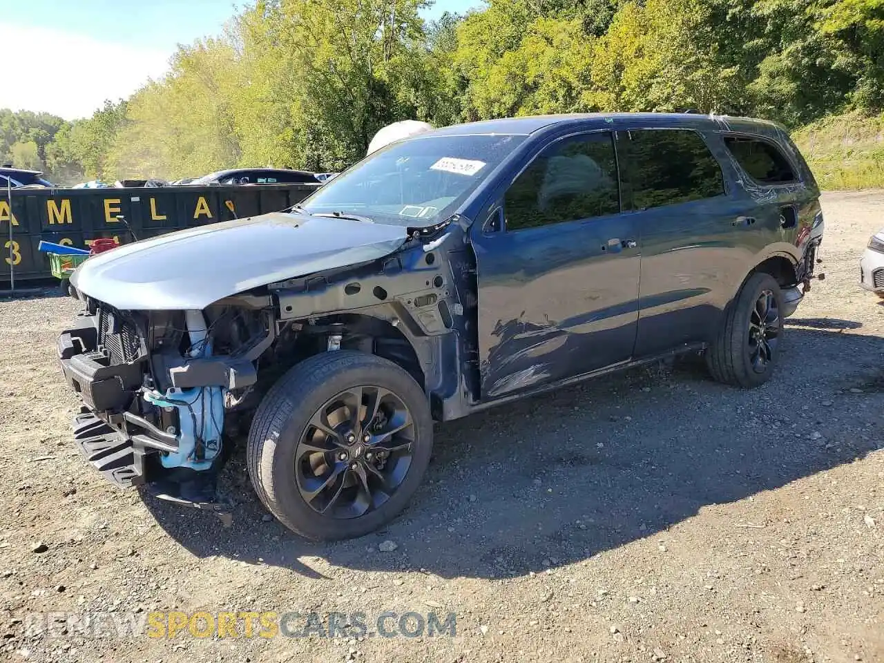 1 fotografías del automóvil dañado 1C4RDJAG6MC764856 DODGE DURANGO 2021
