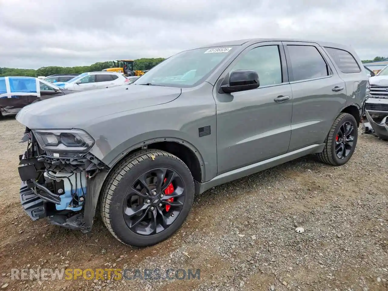 1 Photograph of a damaged car 1C4RDJAG8MC644654 DODGE DURANGO 2021